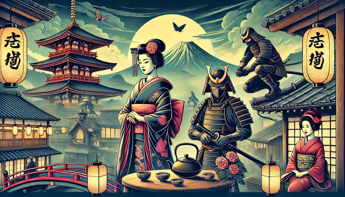 Exploring Japan’s Unique Historical Figures with eSIM: Geisha, Samurai, Ninja