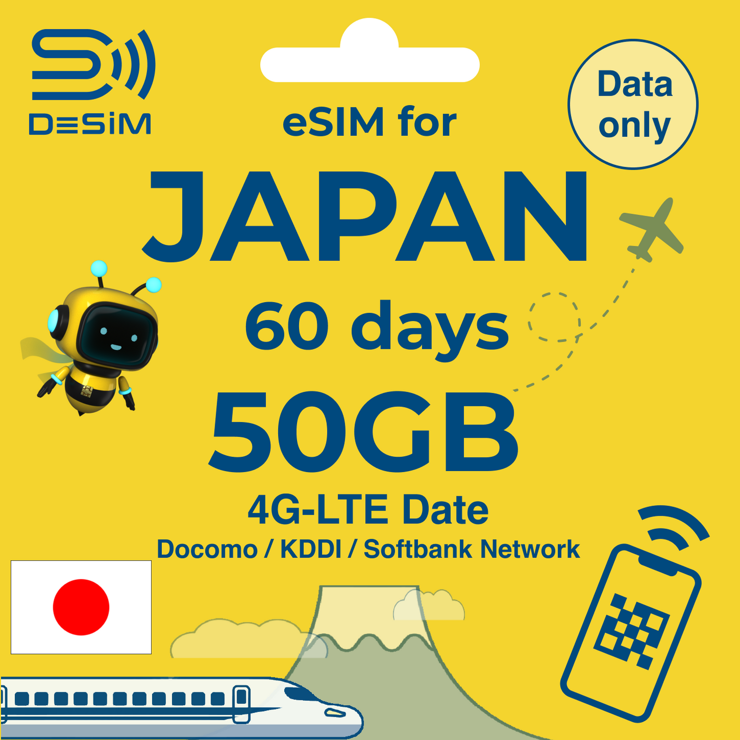 JAPAN eSIM for Long TOTAL