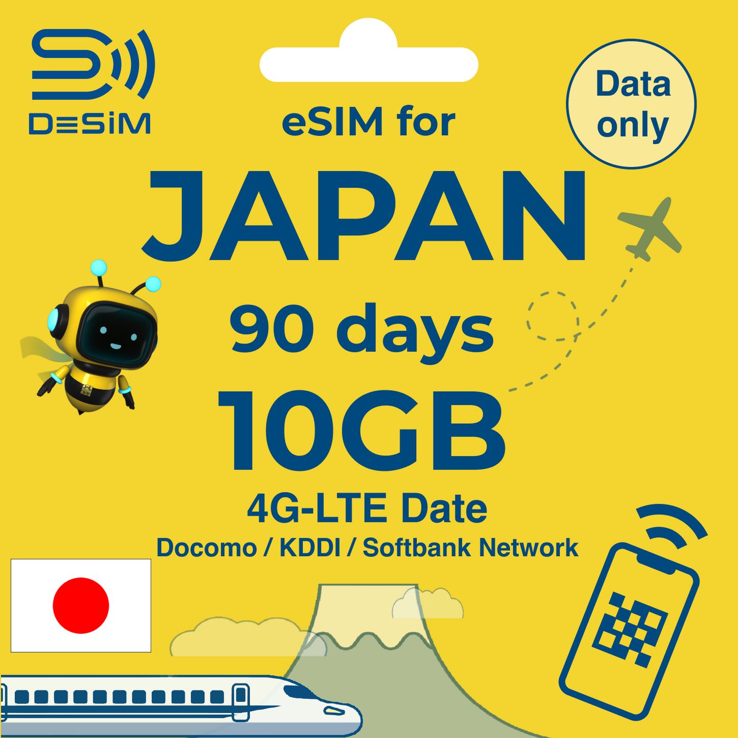 JAPAN eSIM for Long TOTAL