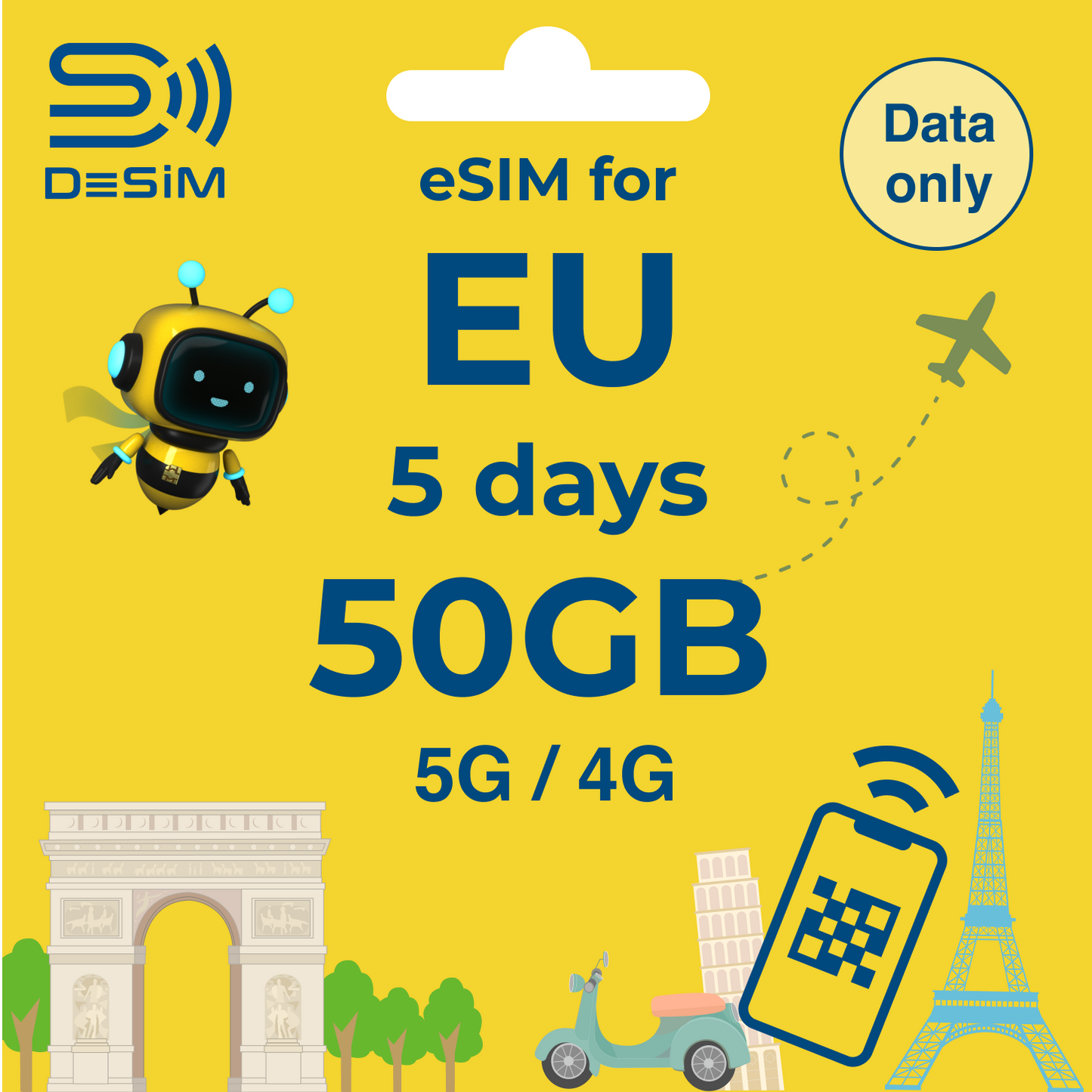 EUROPE eSIM for Short