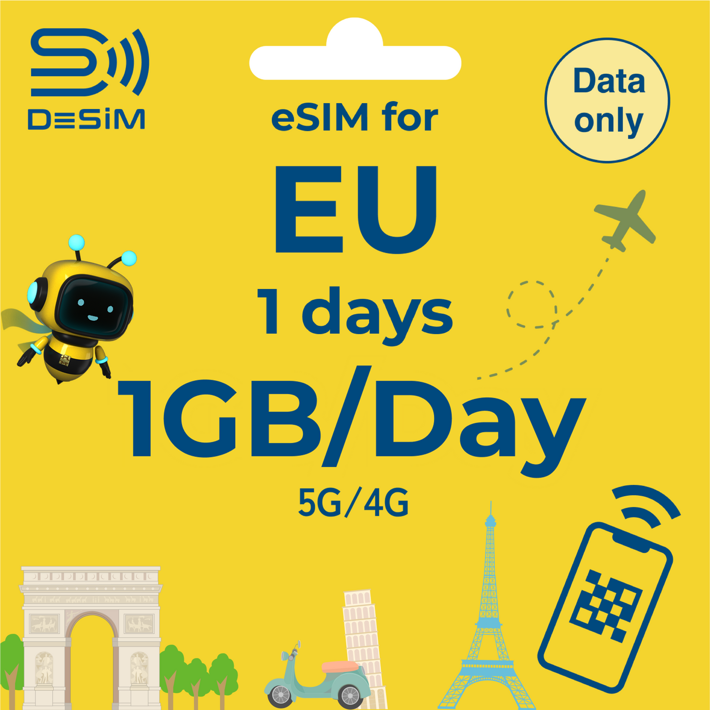 EUROPE eSIM for Short