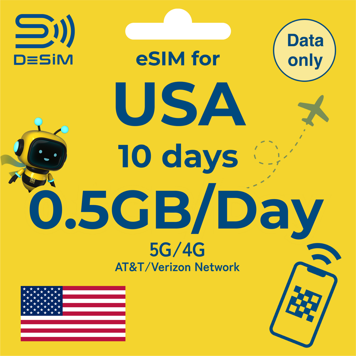 USA eSIM for Short