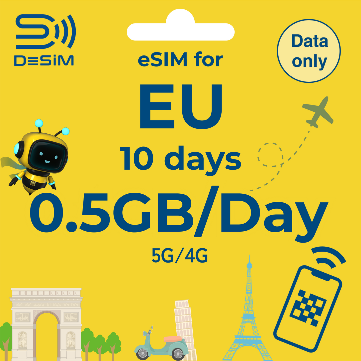 EUROPE eSIM for Short