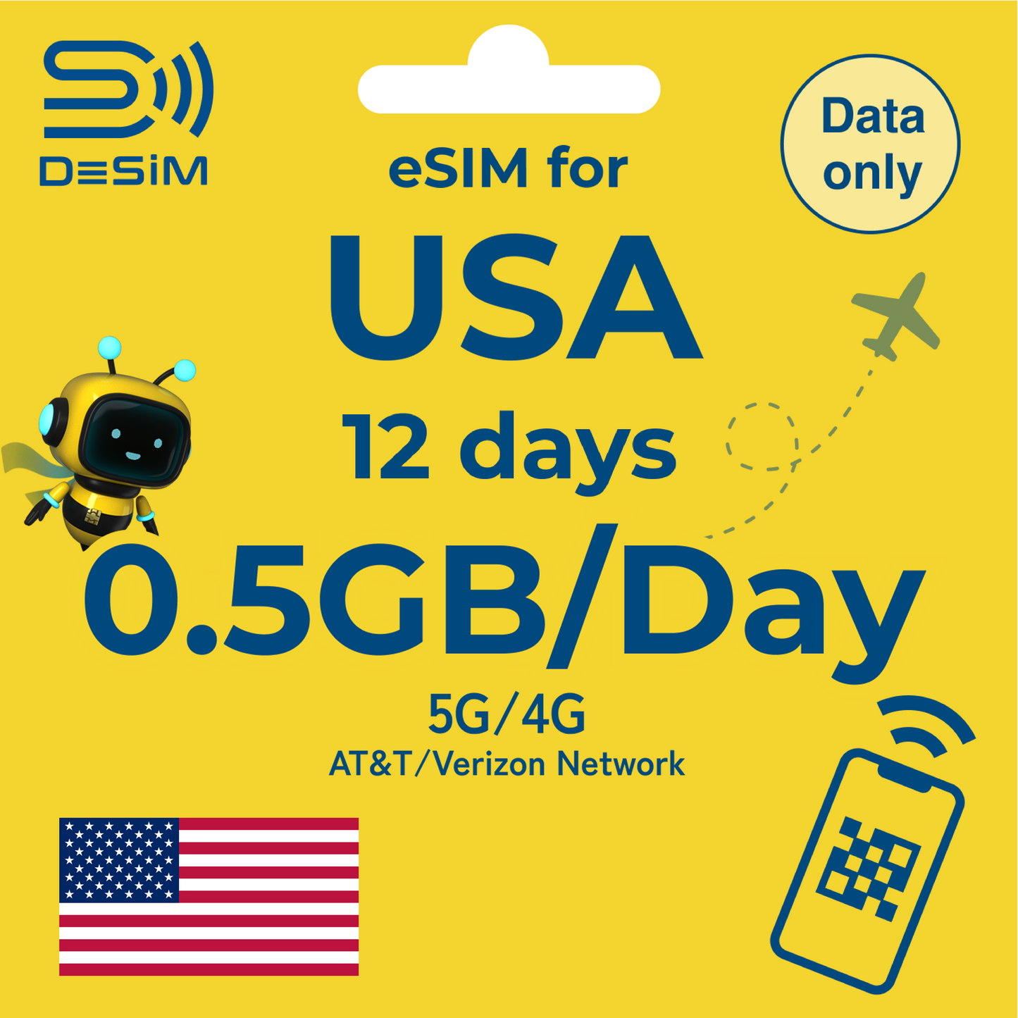 USA eSIM for Medium