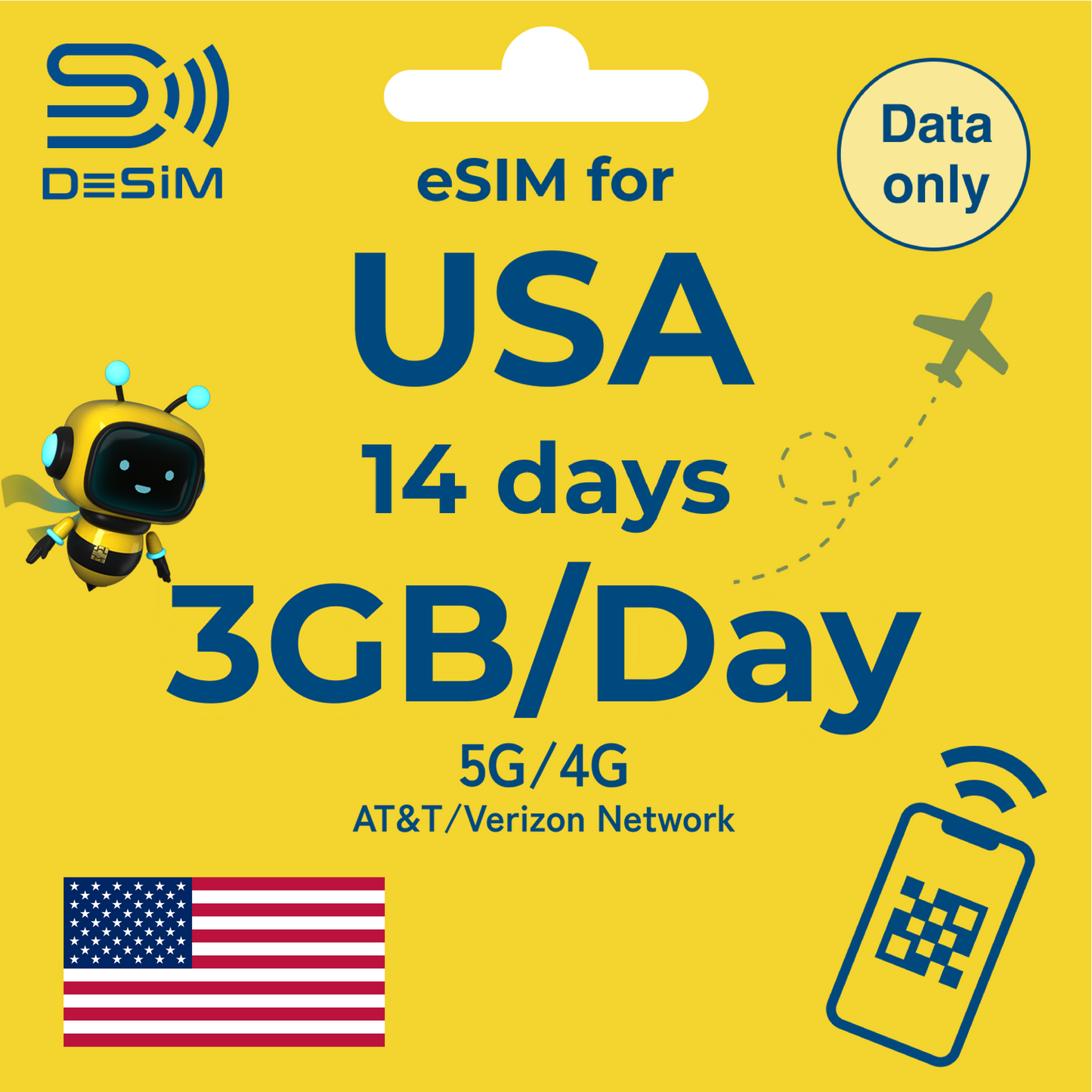 USA eSIM for Medium