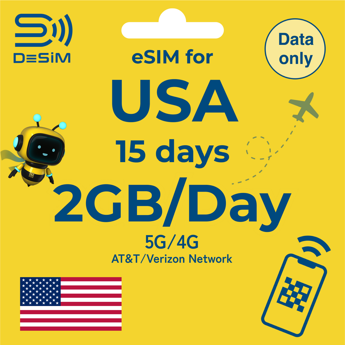 USA eSIM for Medium