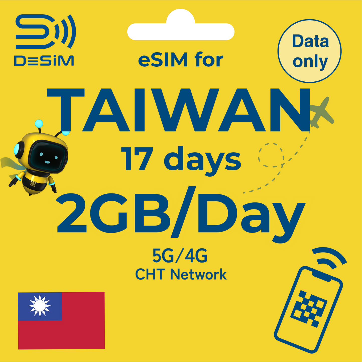 TAIWAN eSIM for Medium TOTAL
