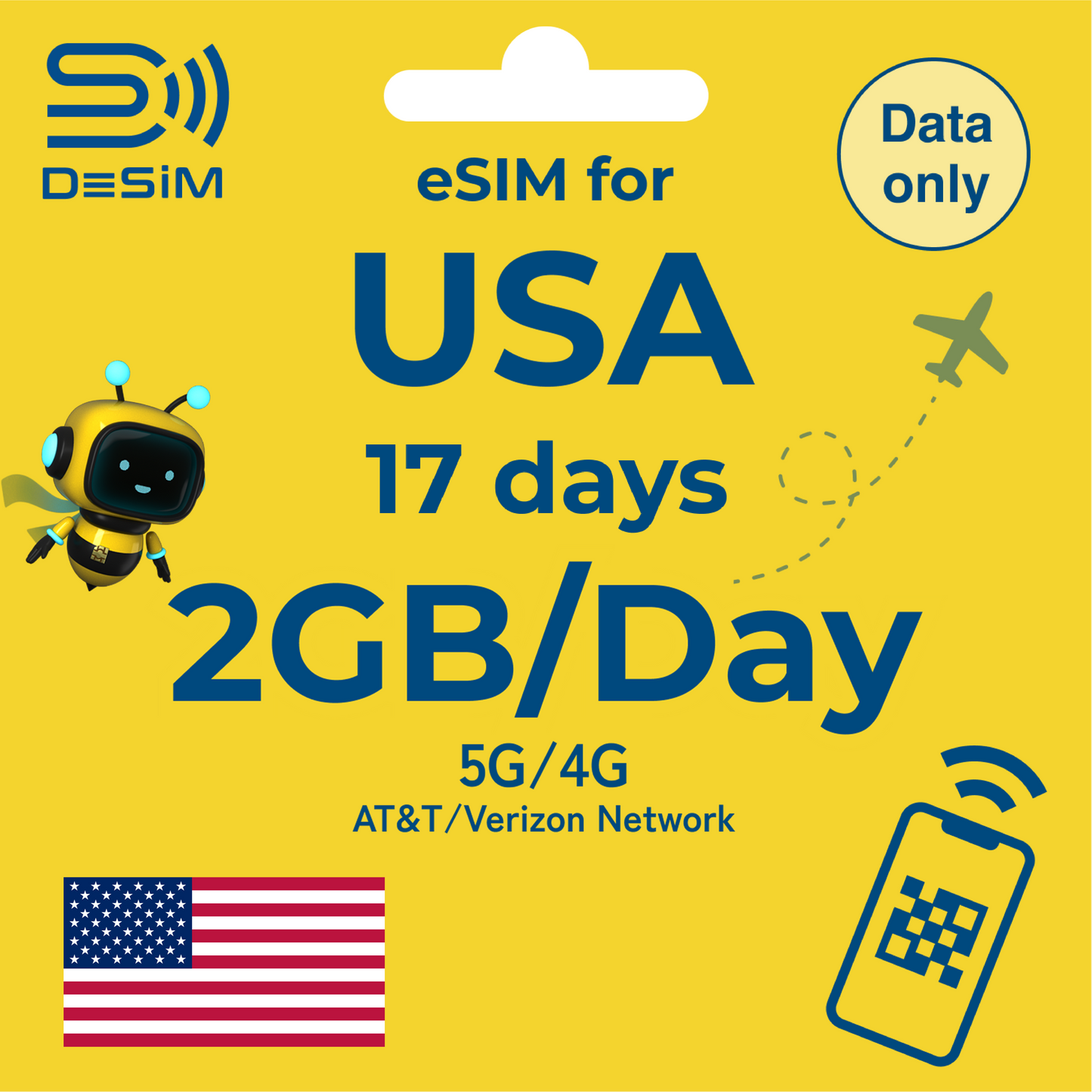 USA eSIM for Medium