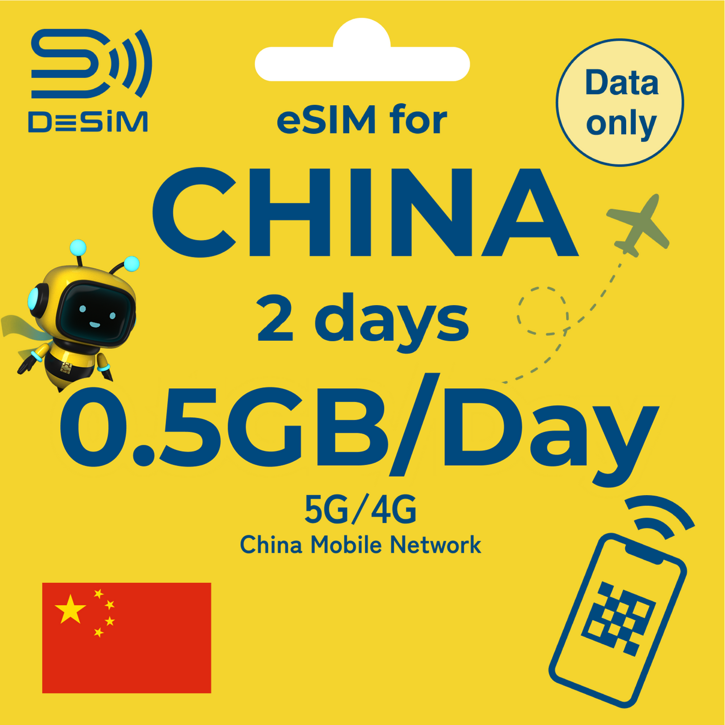 CHINA eSIM for Short