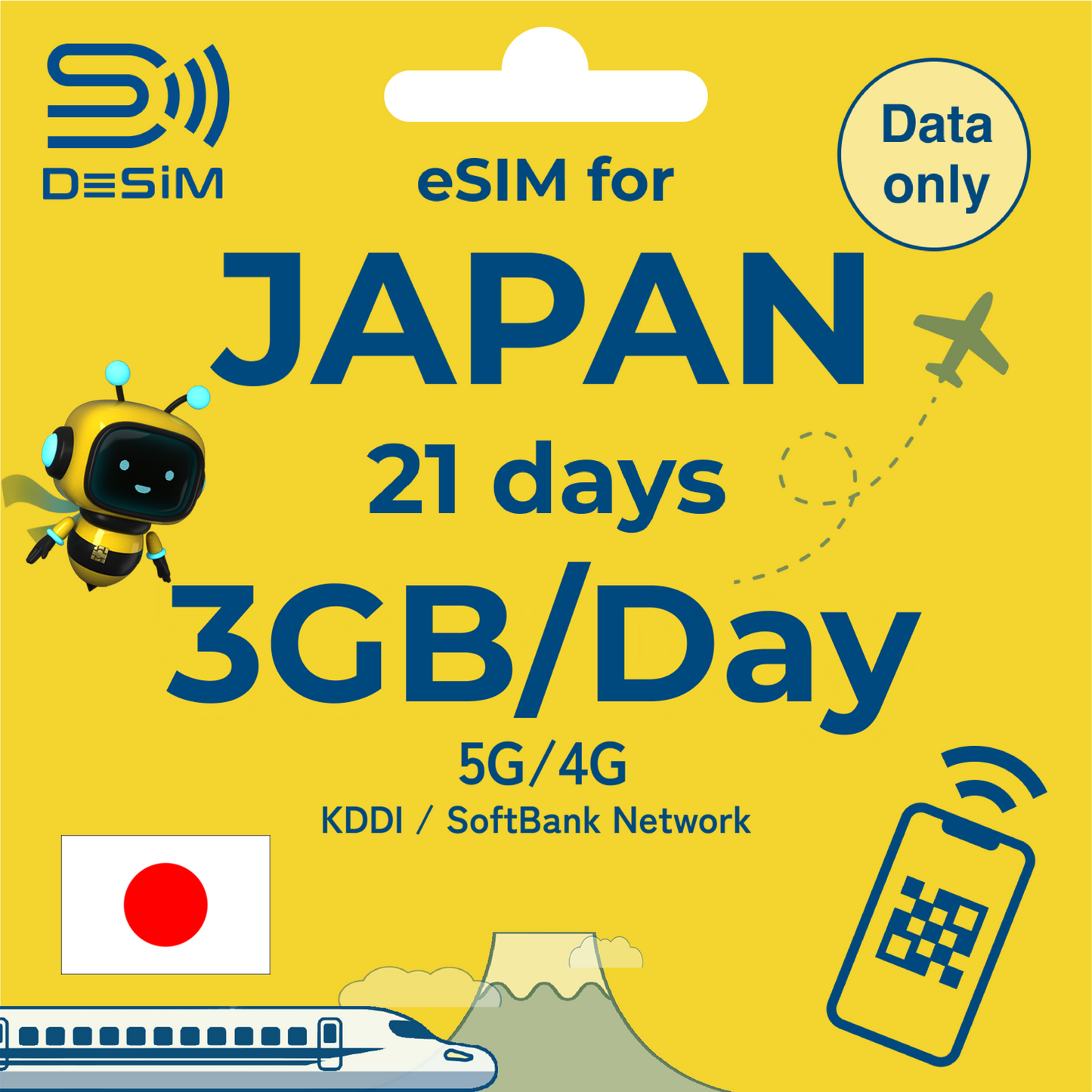 JAPAN eSIM for Long