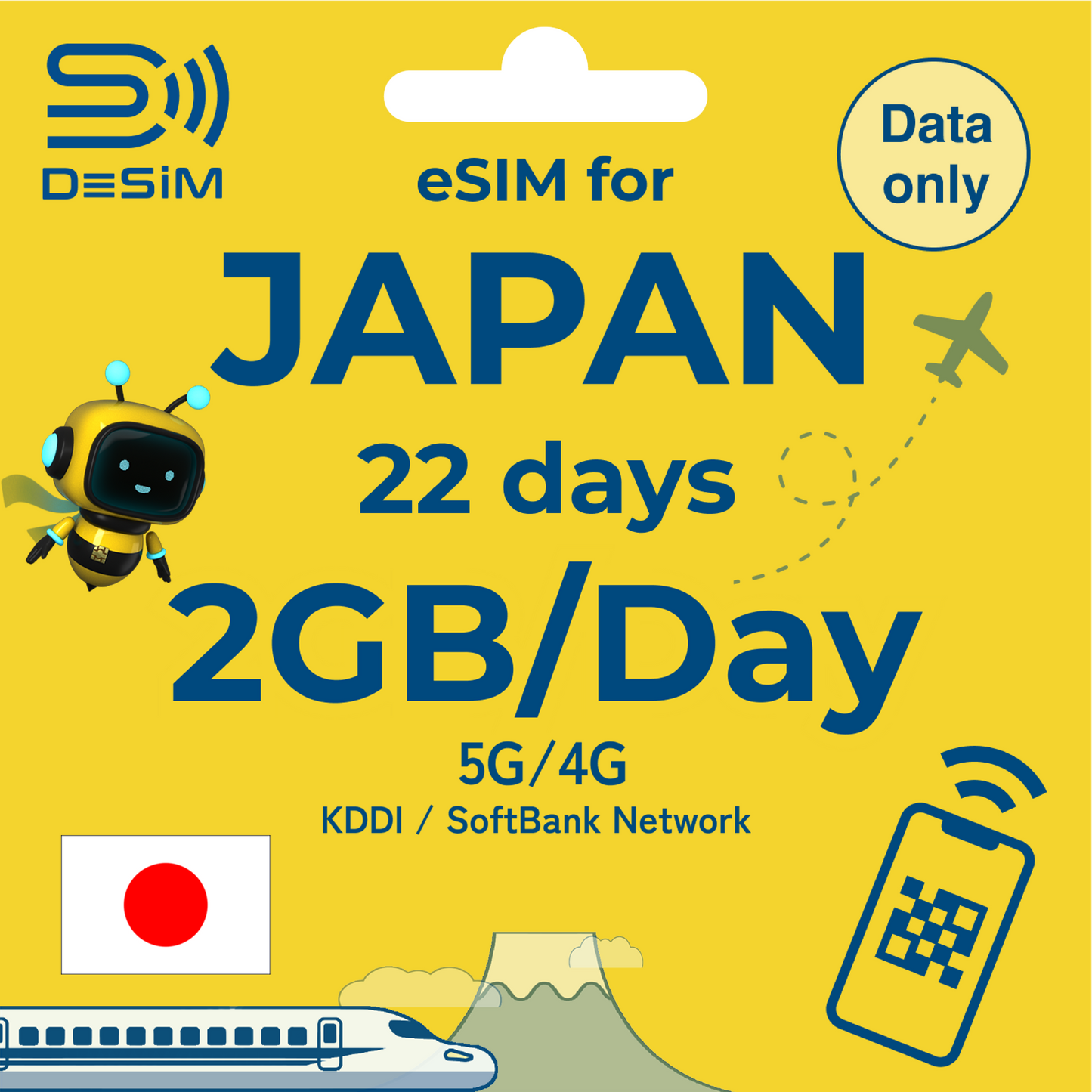 JAPAN eSIM for Long