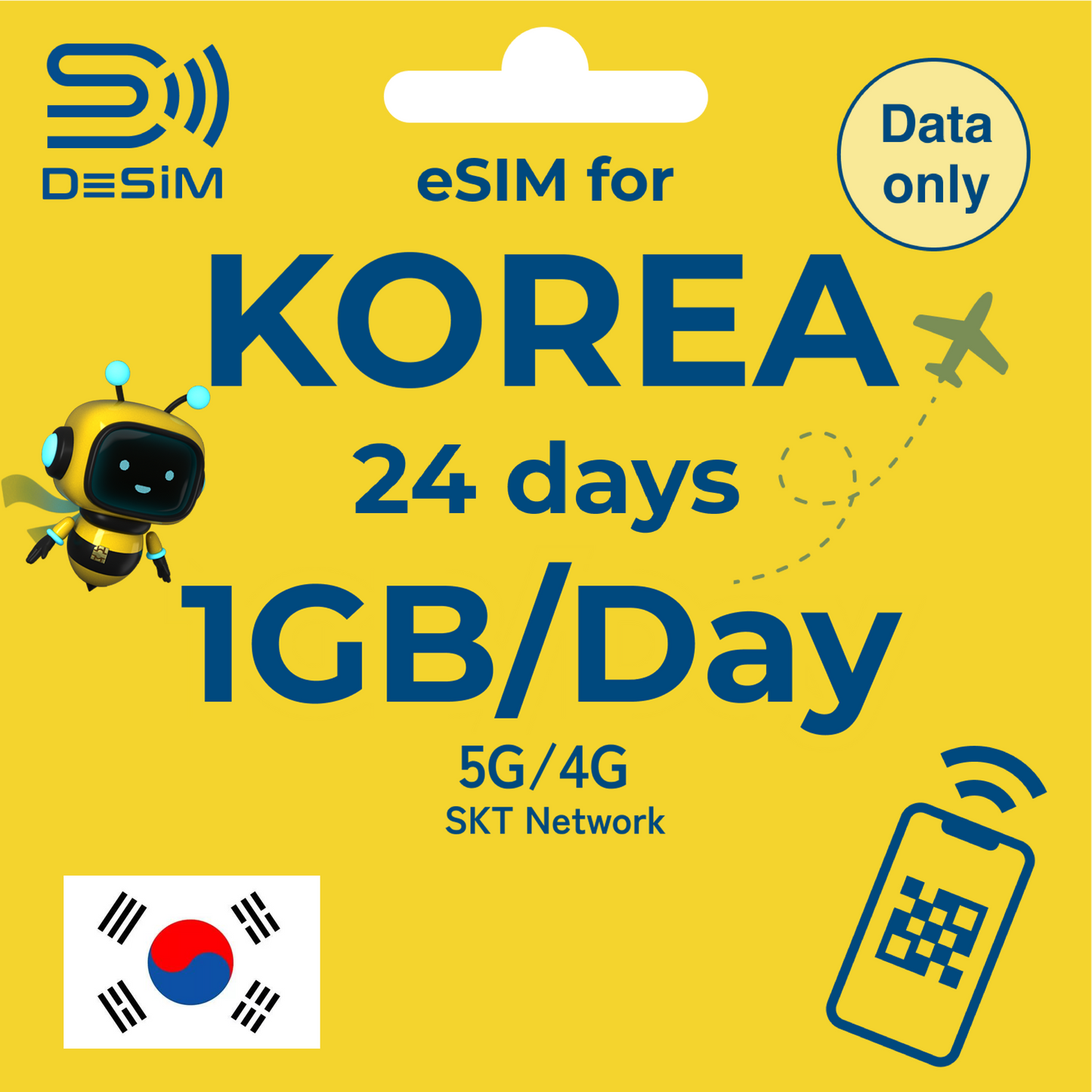 KOREA eSIM for Long
