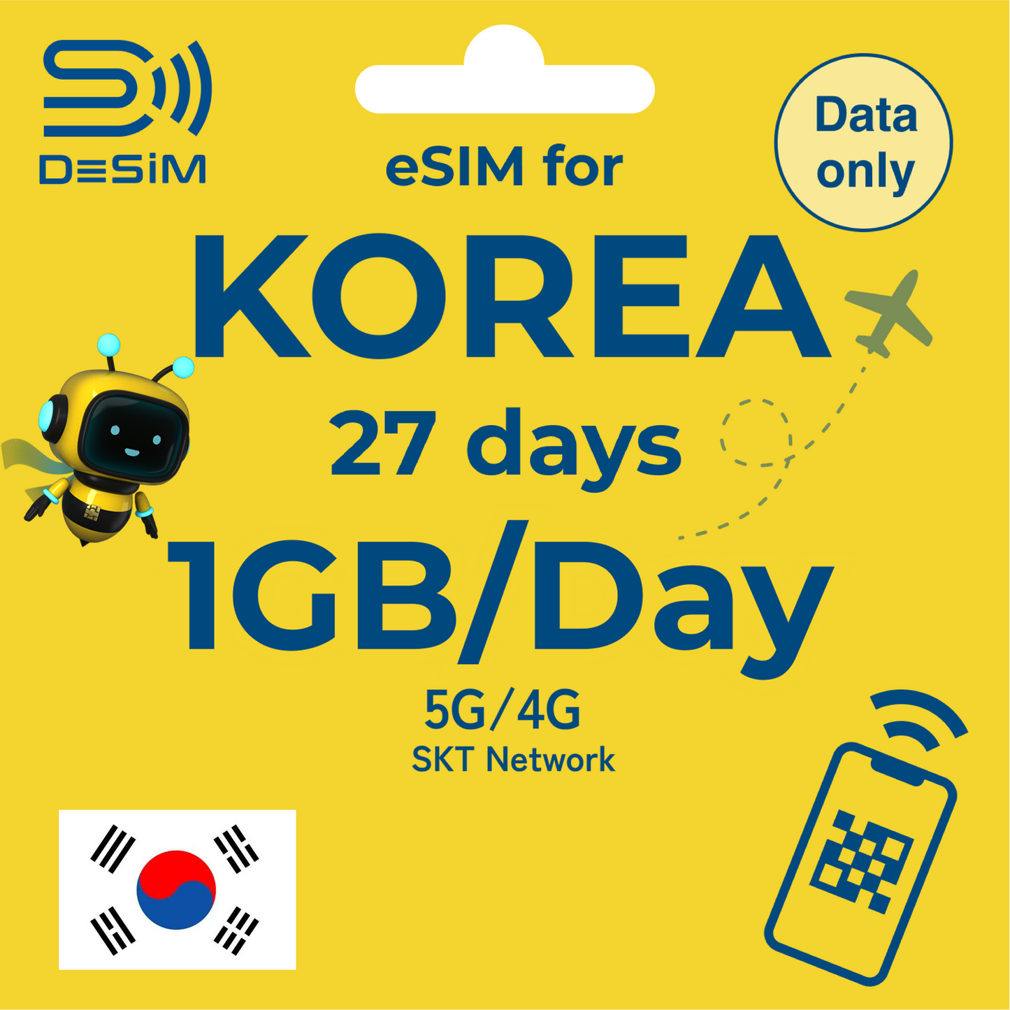 KOREA eSIM for Long