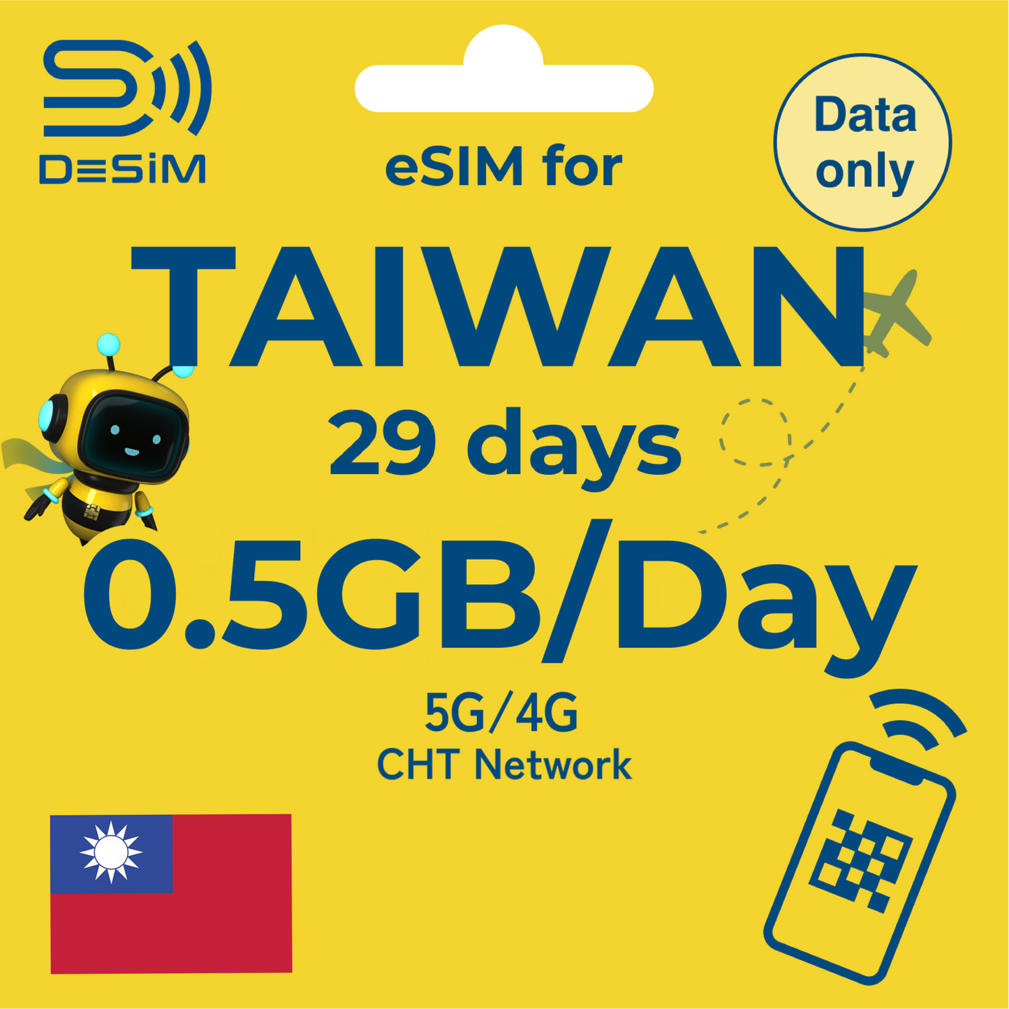 TAIWAN eSIM for Long TOTAL