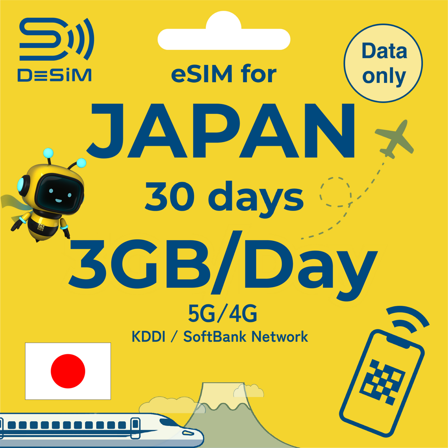 JAPAN eSIM for Long