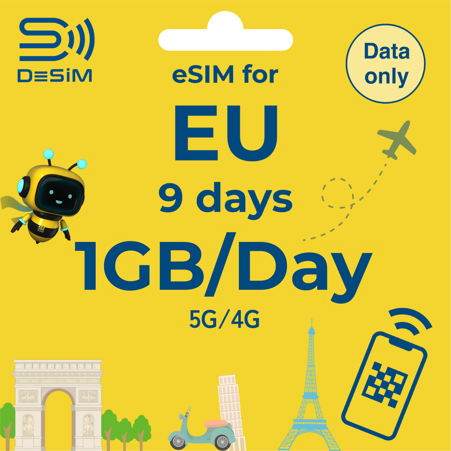 EUROPE eSIM for Short