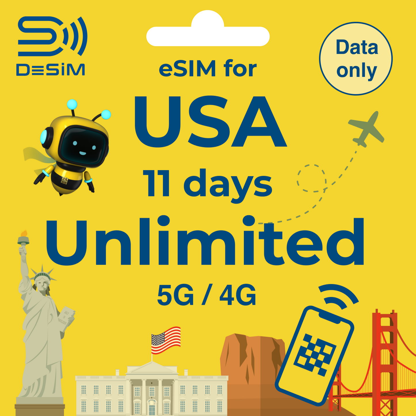 USA eSIM for UNLIMITED