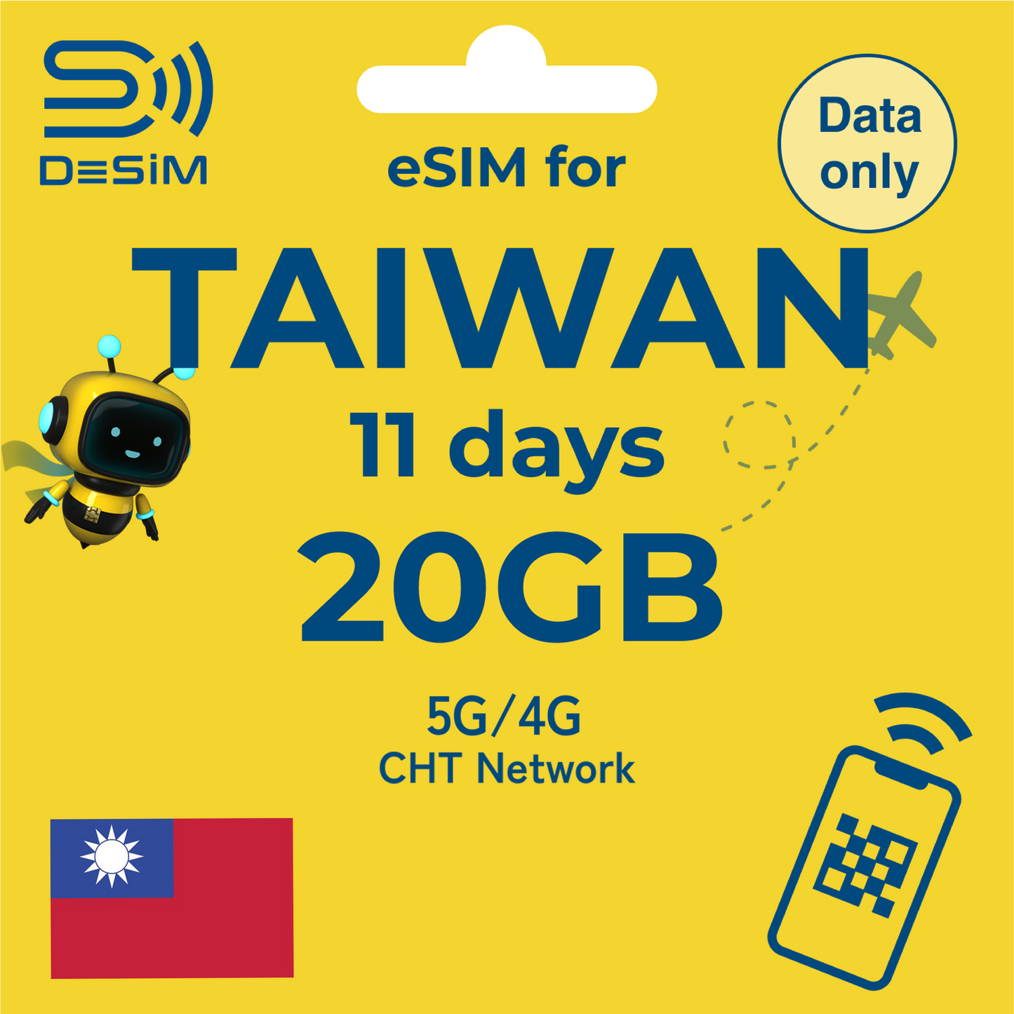 TAIWAN eSIM for Medium TOTAL