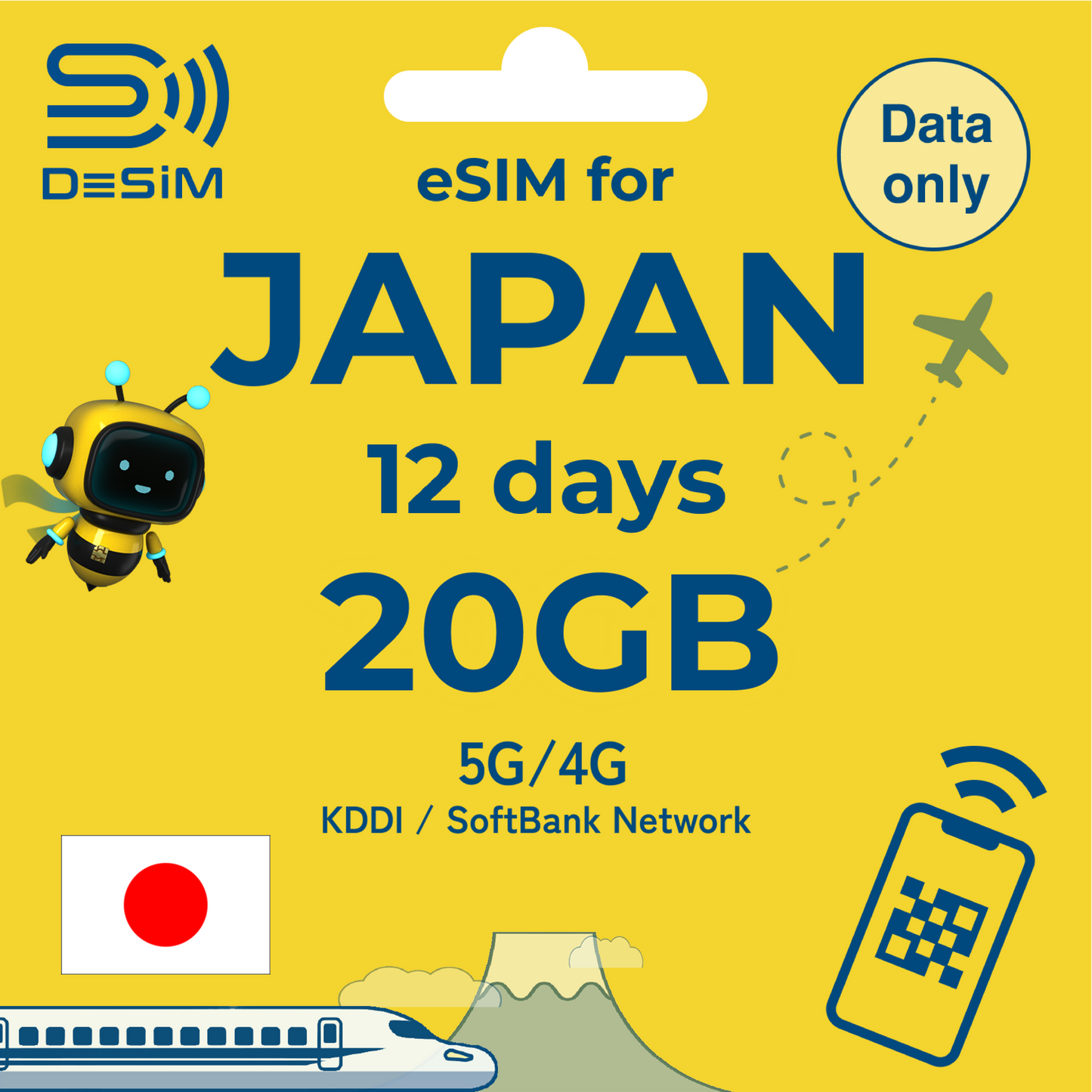 JAPAN eSIM for Medium
