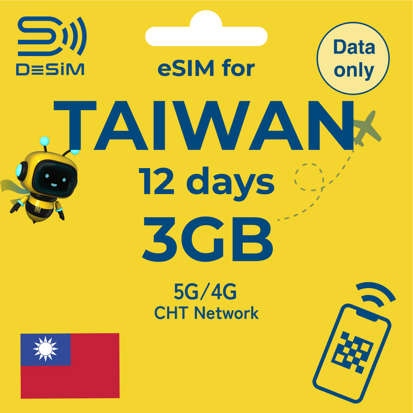 TAIWAN eSIM for Medium TOTAL