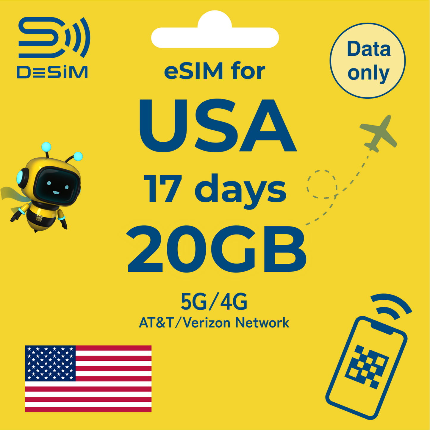 USA eSIM for Medium