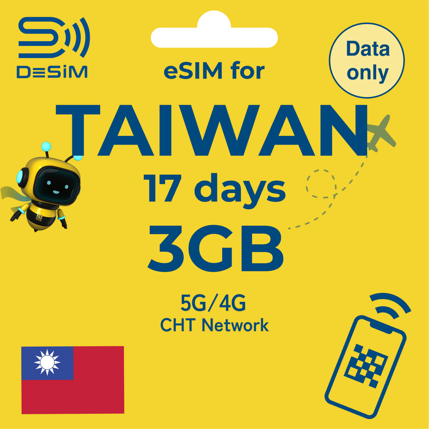 TAIWAN eSIM for Medium TOTAL
