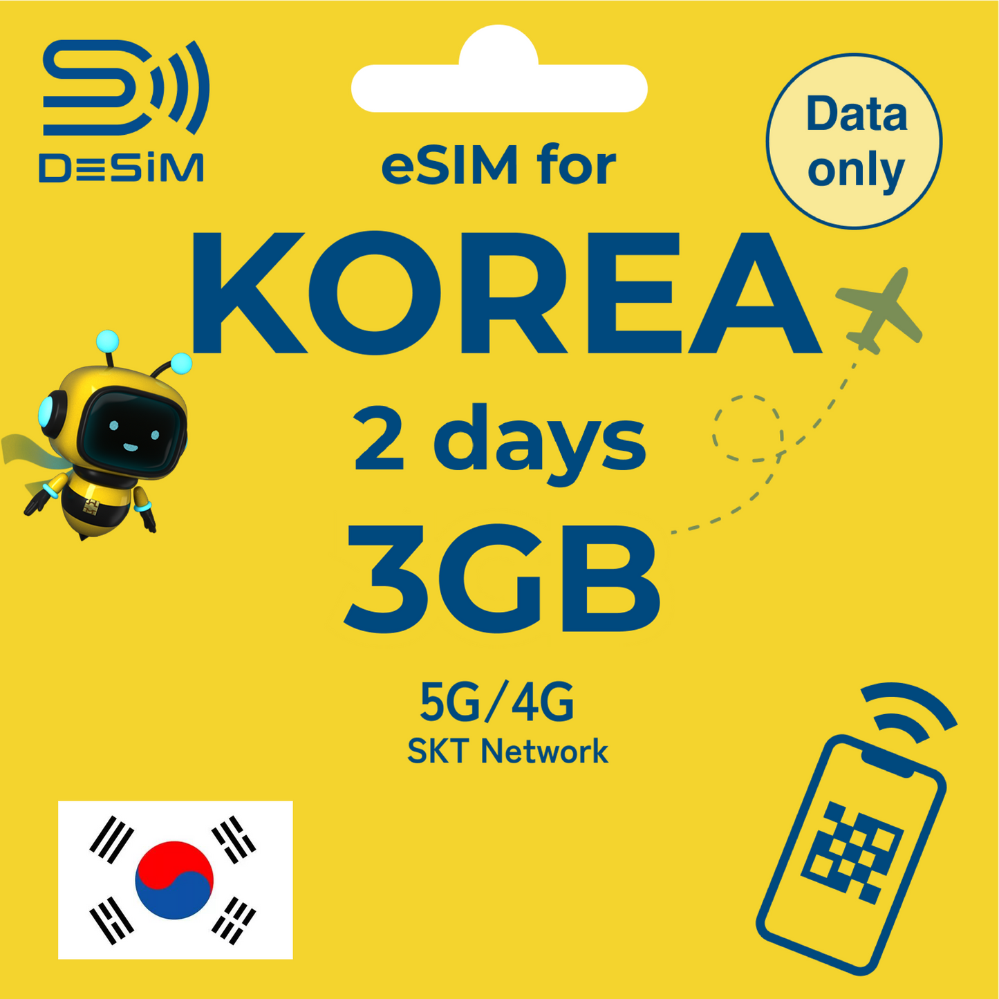 KOREA eSIM for Short