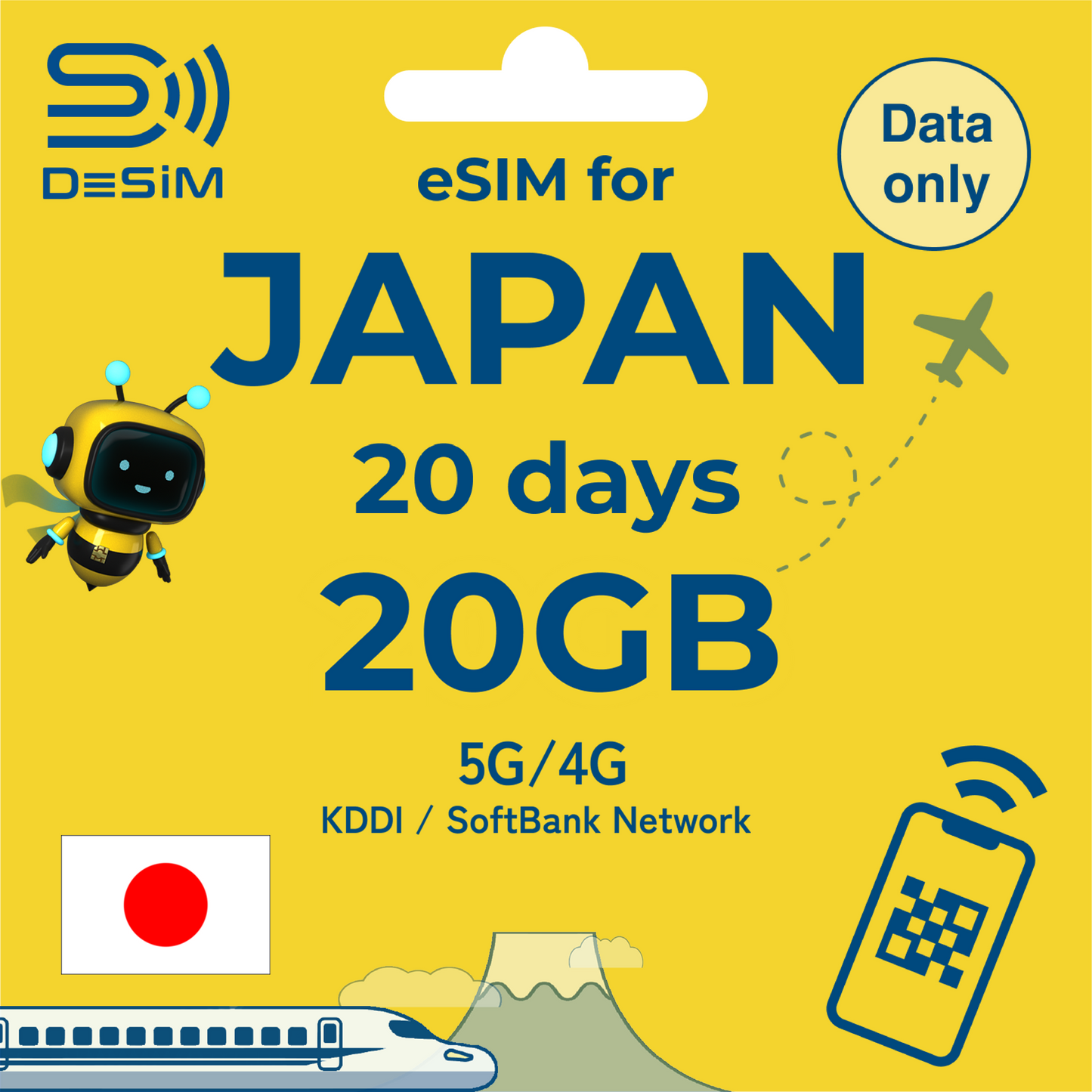 JAPAN eSIM for Medium