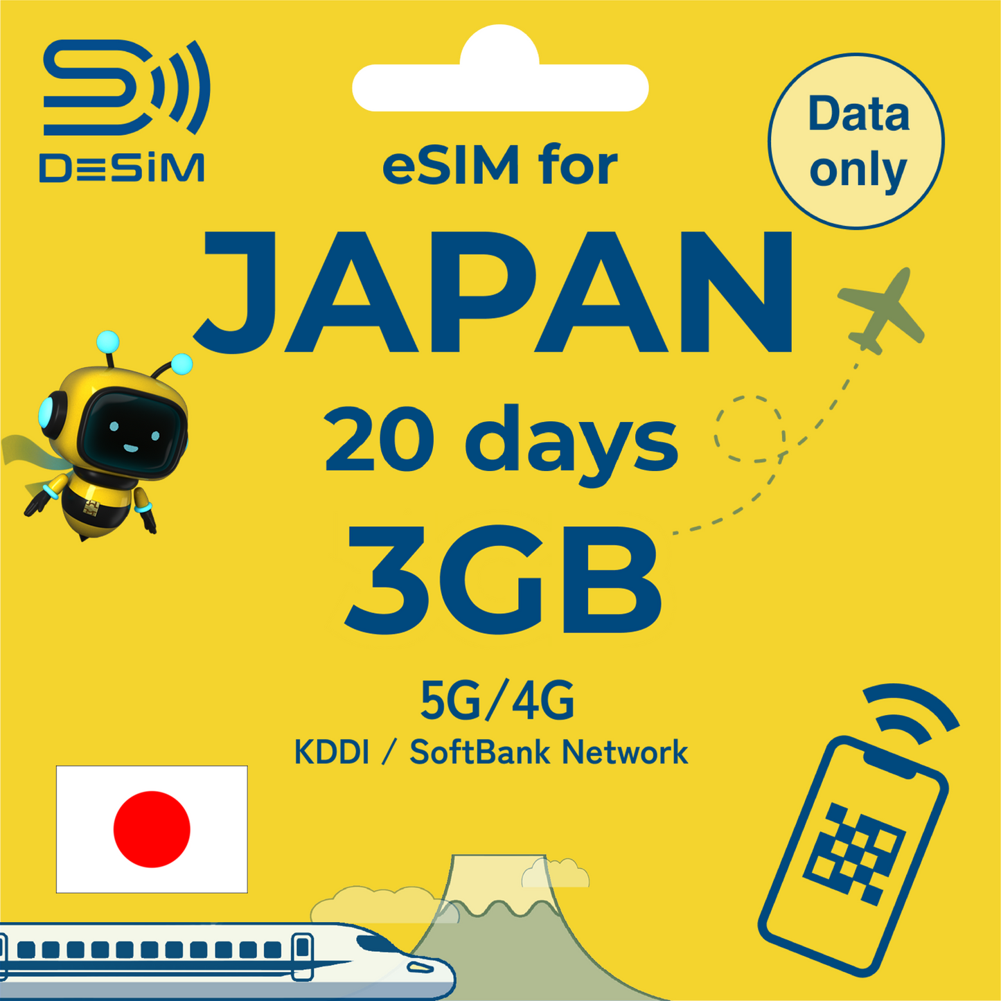 JAPAN eSIM for Medium