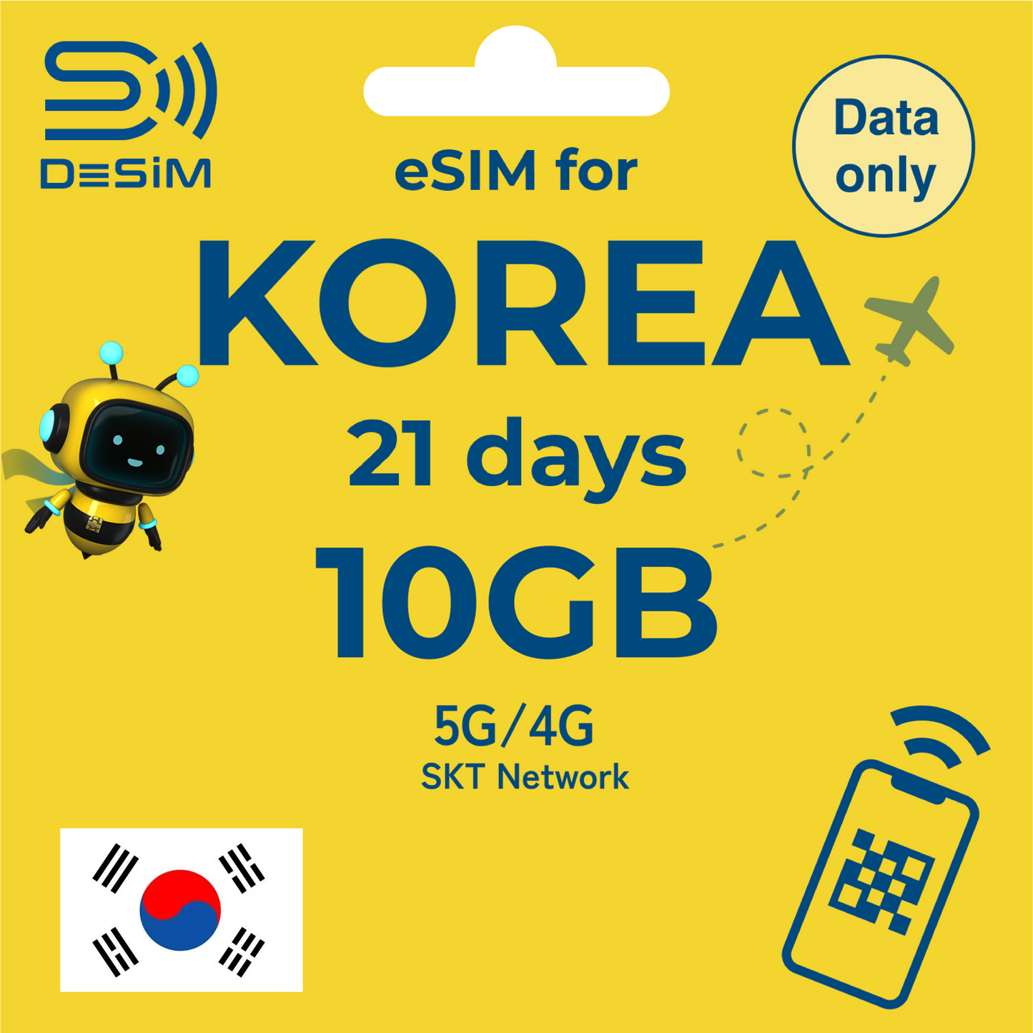 KOREA eSIM for Long