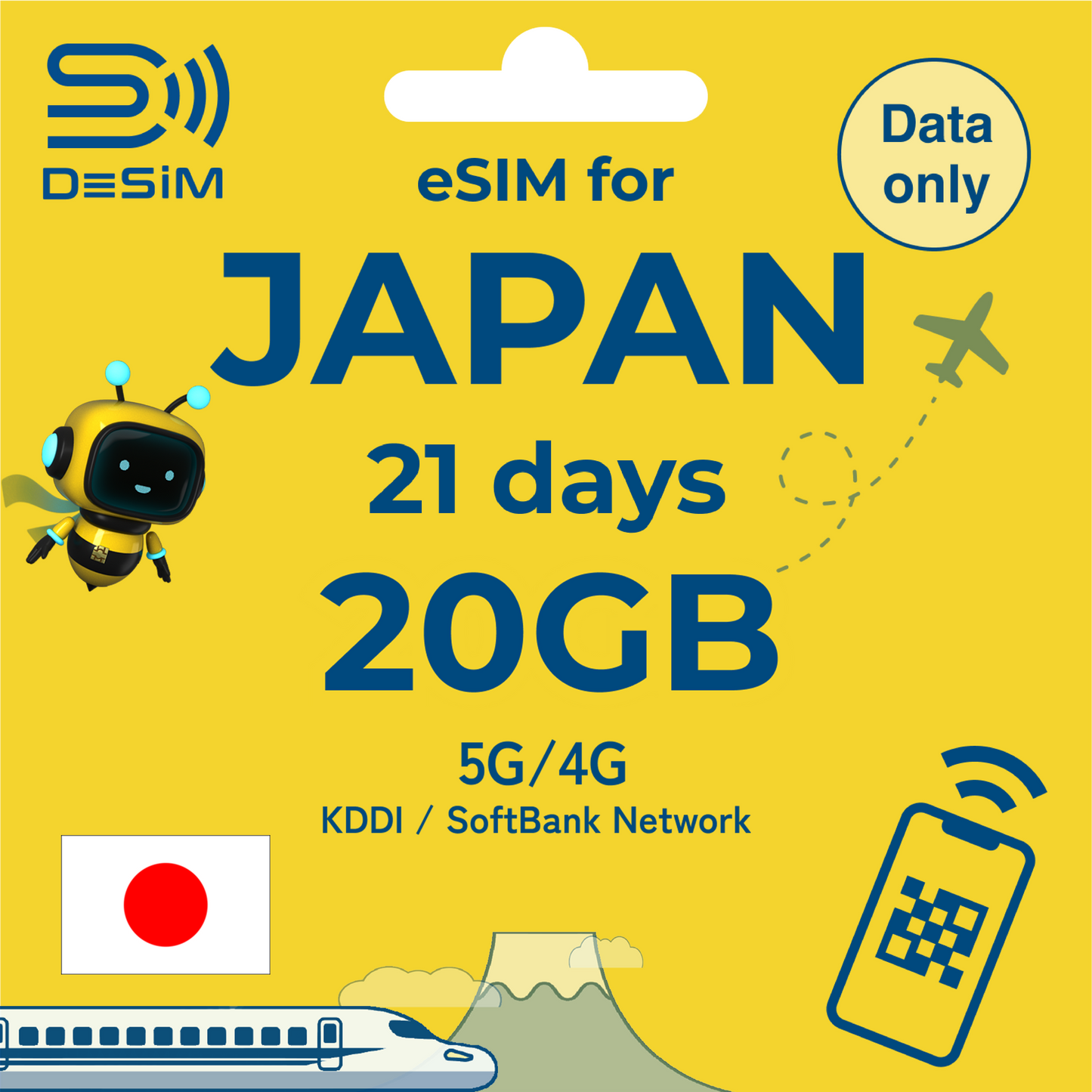 JAPAN eSIM for Long