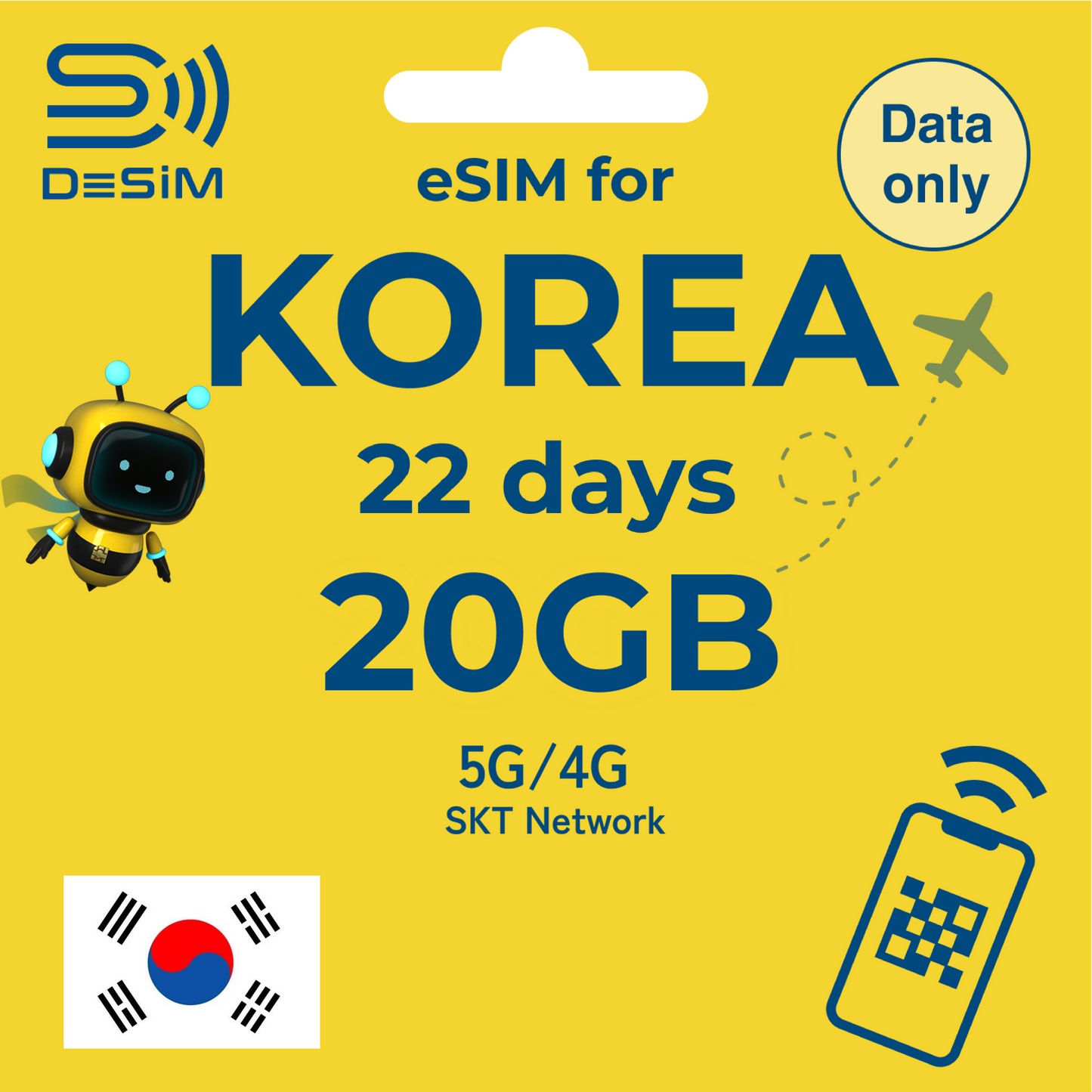 KOREA eSIM for Long