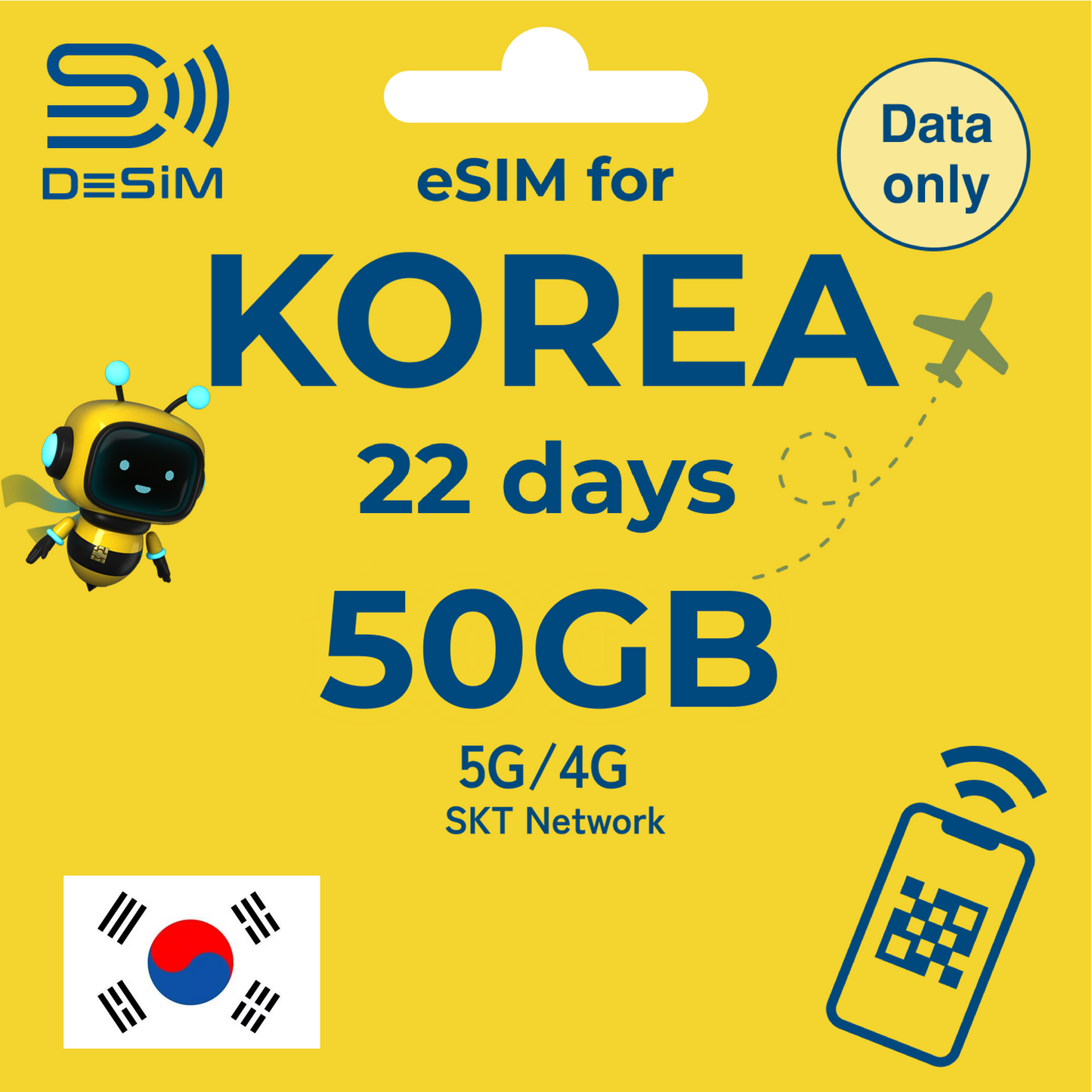 KOREA eSIM for Long