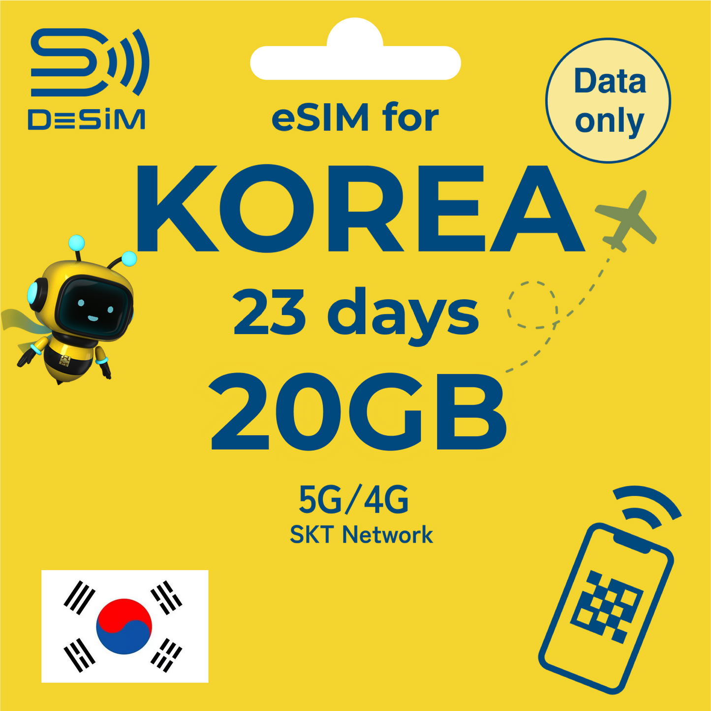 KOREA eSIM for Long