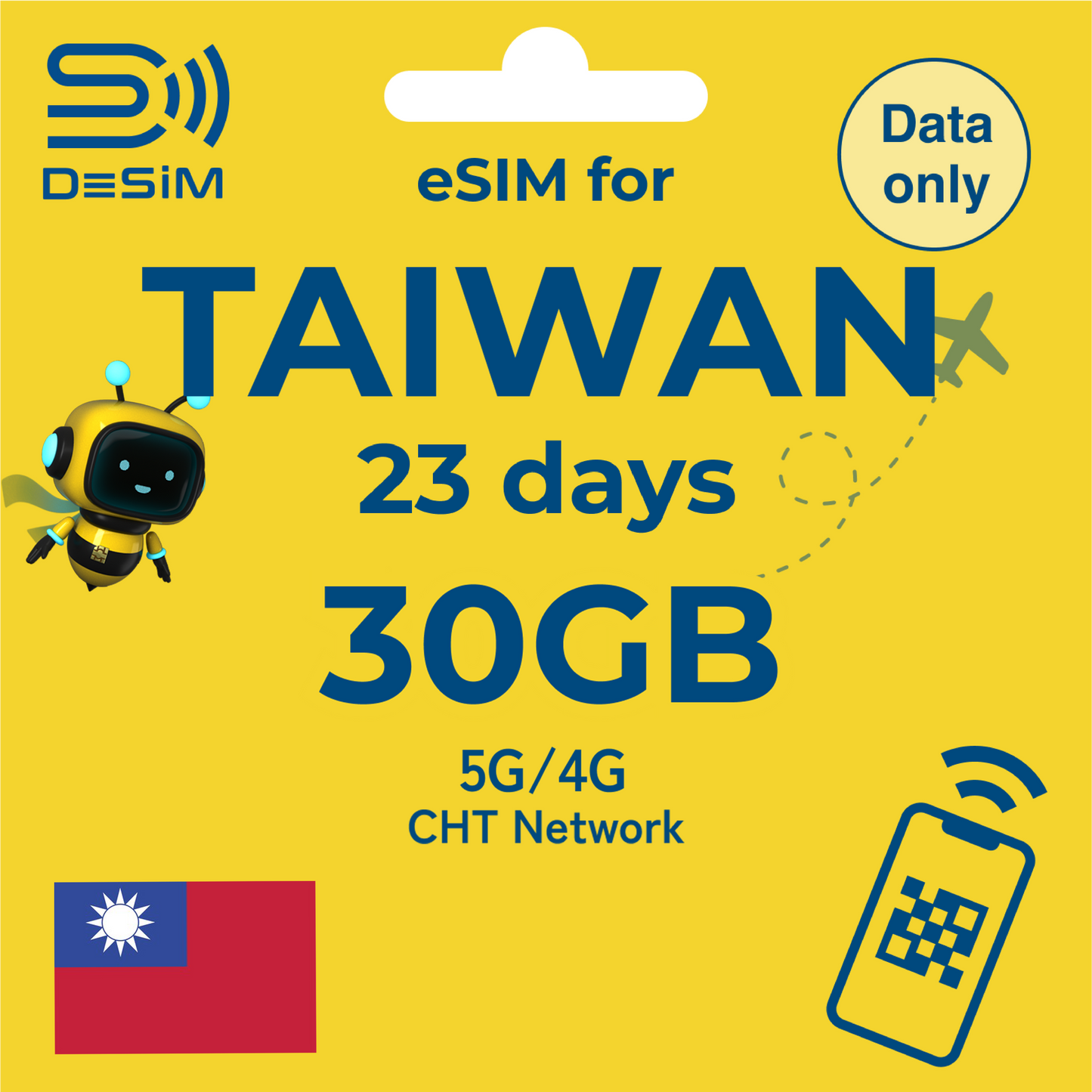 TAIWAN eSIM for Long TOTAL