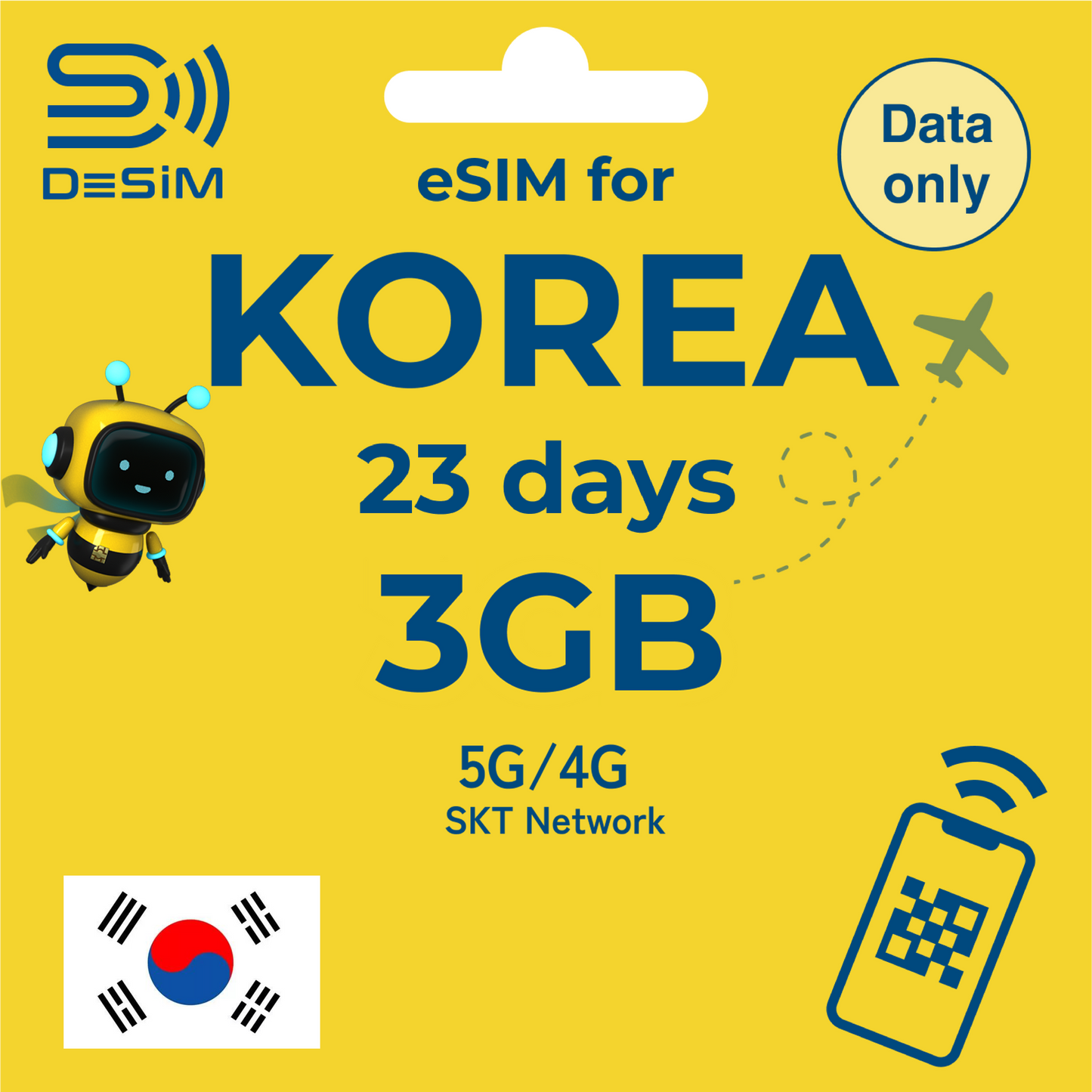 KOREA eSIM for Long