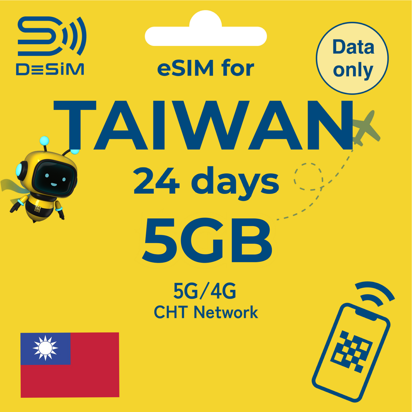 TAIWAN eSIM for Long TOTAL