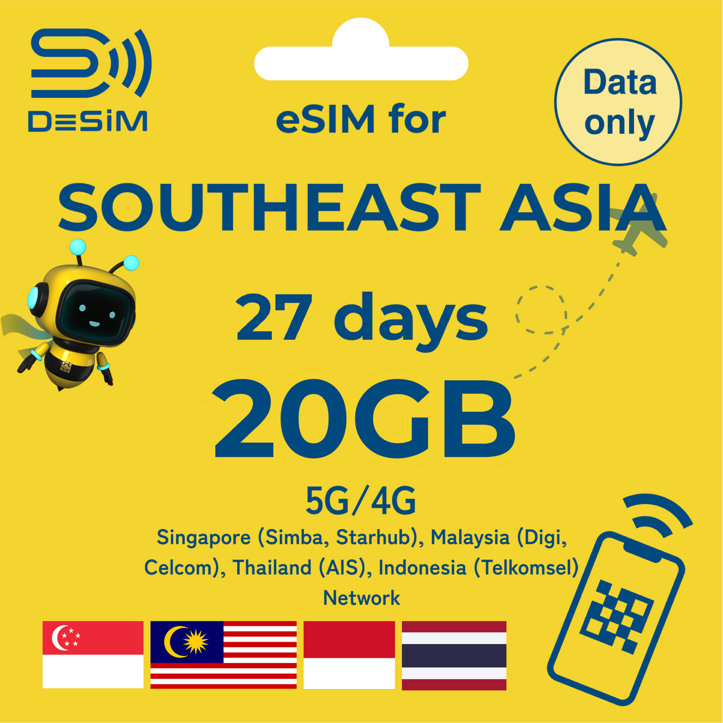 SOUTHEAST ASIA eSIM for Long