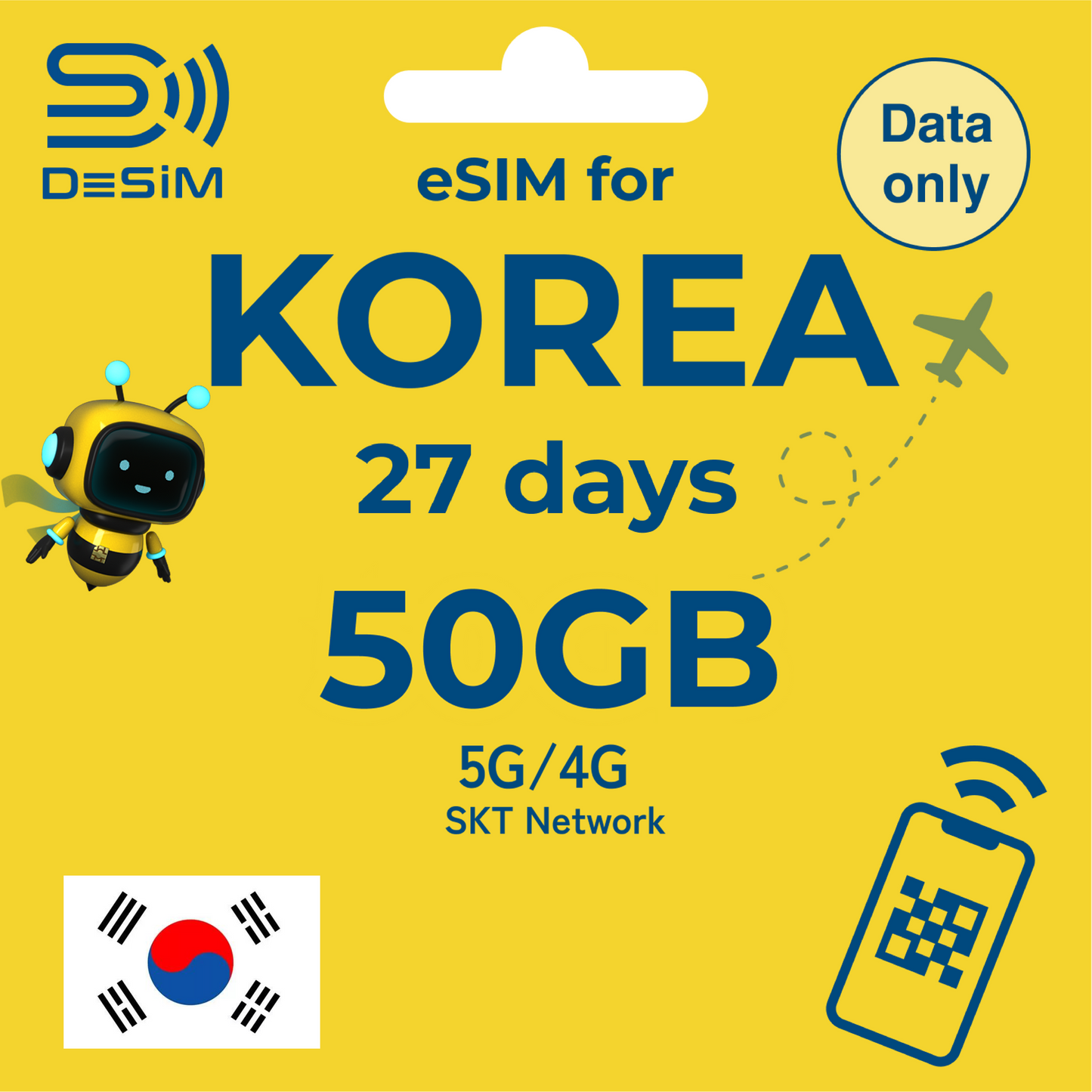 KOREA eSIM for Long