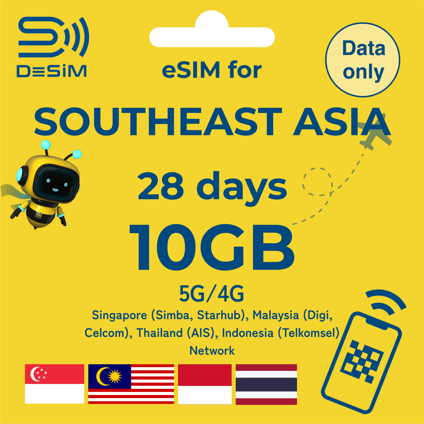 SOUTHEAST ASIA eSIM for Long