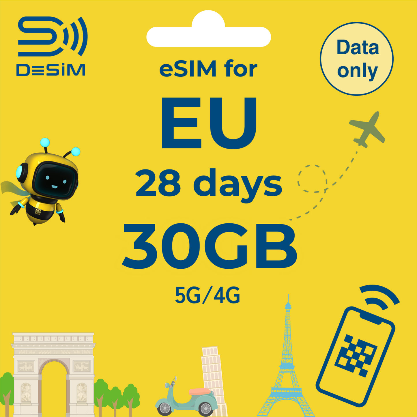 EUROPE eSIM for Long
