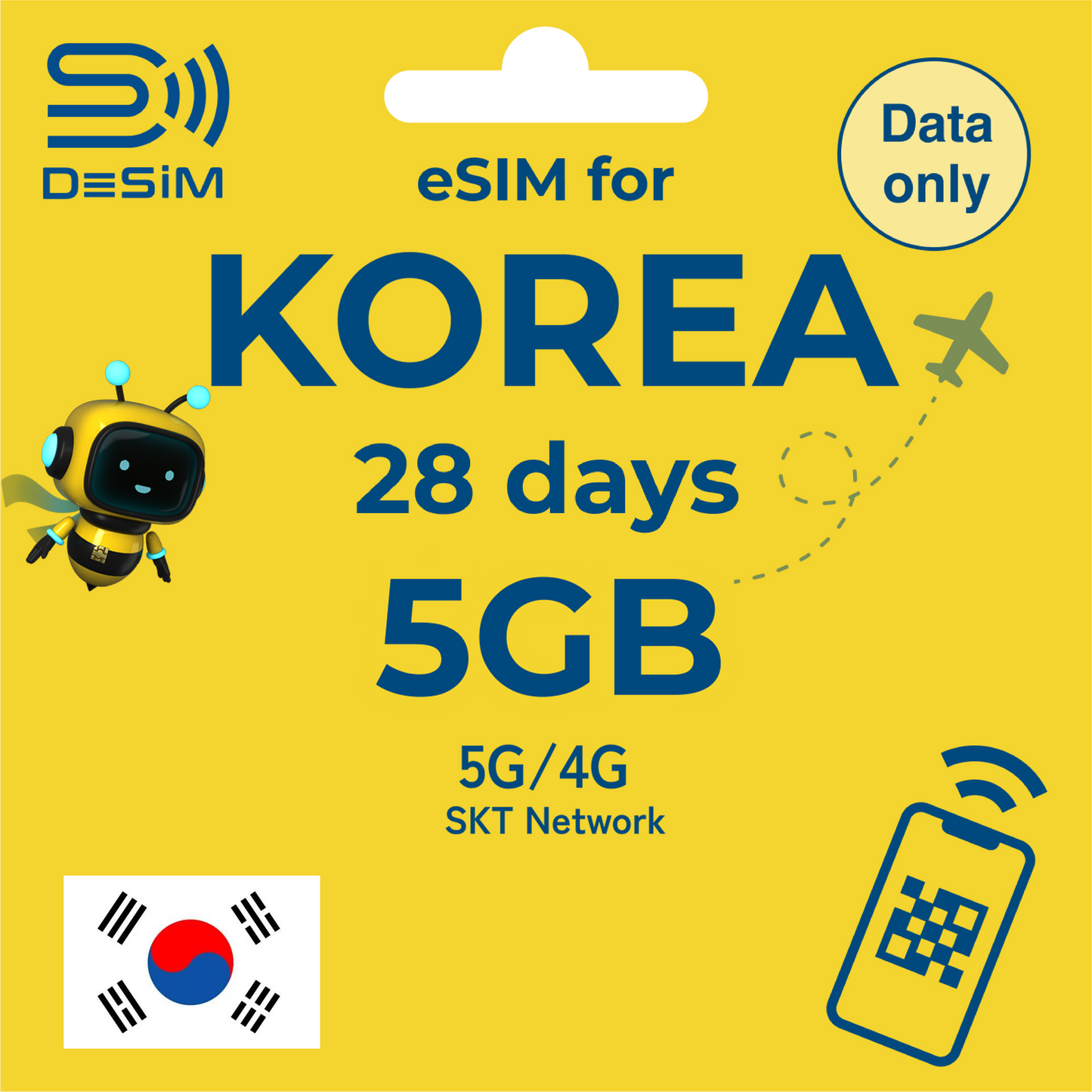KOREA eSIM for Long