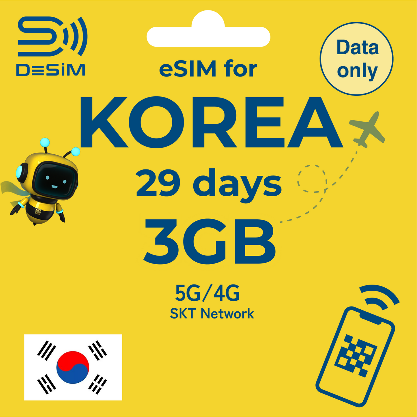 KOREA eSIM for Long