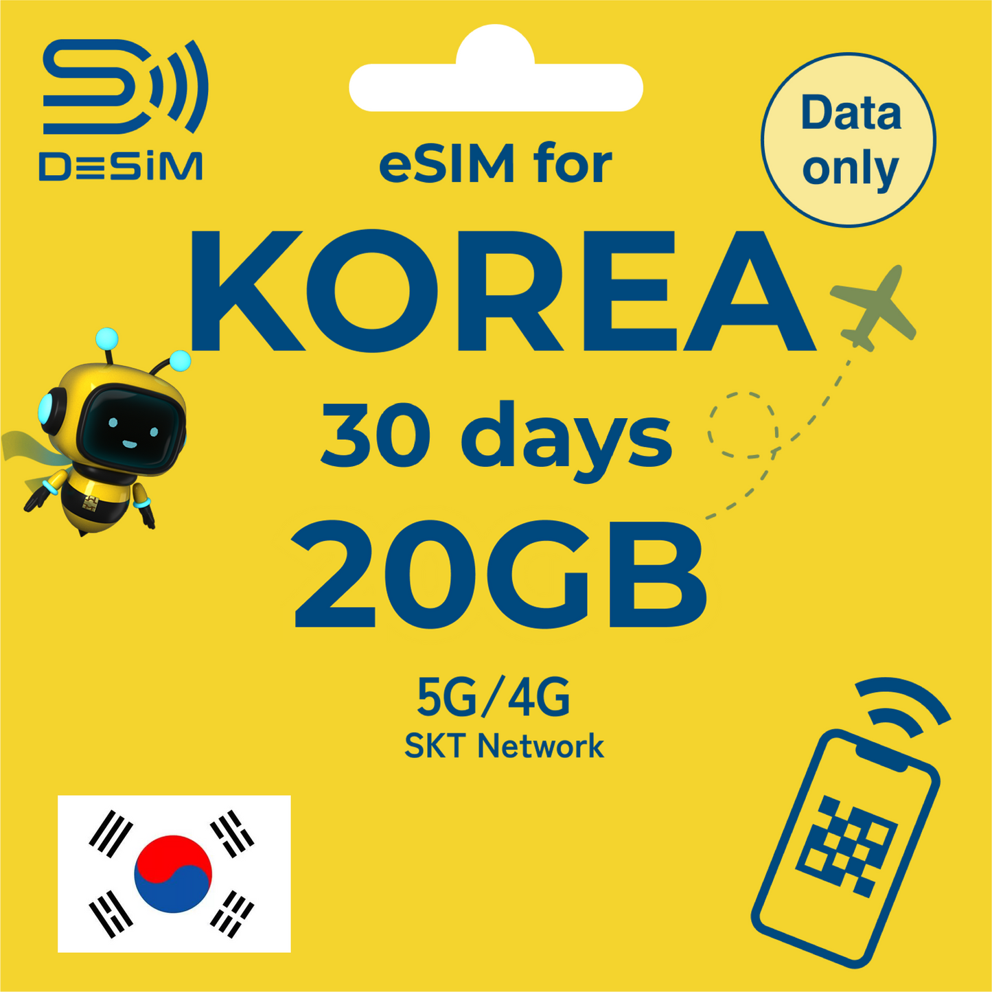 KOREA eSIM for Long