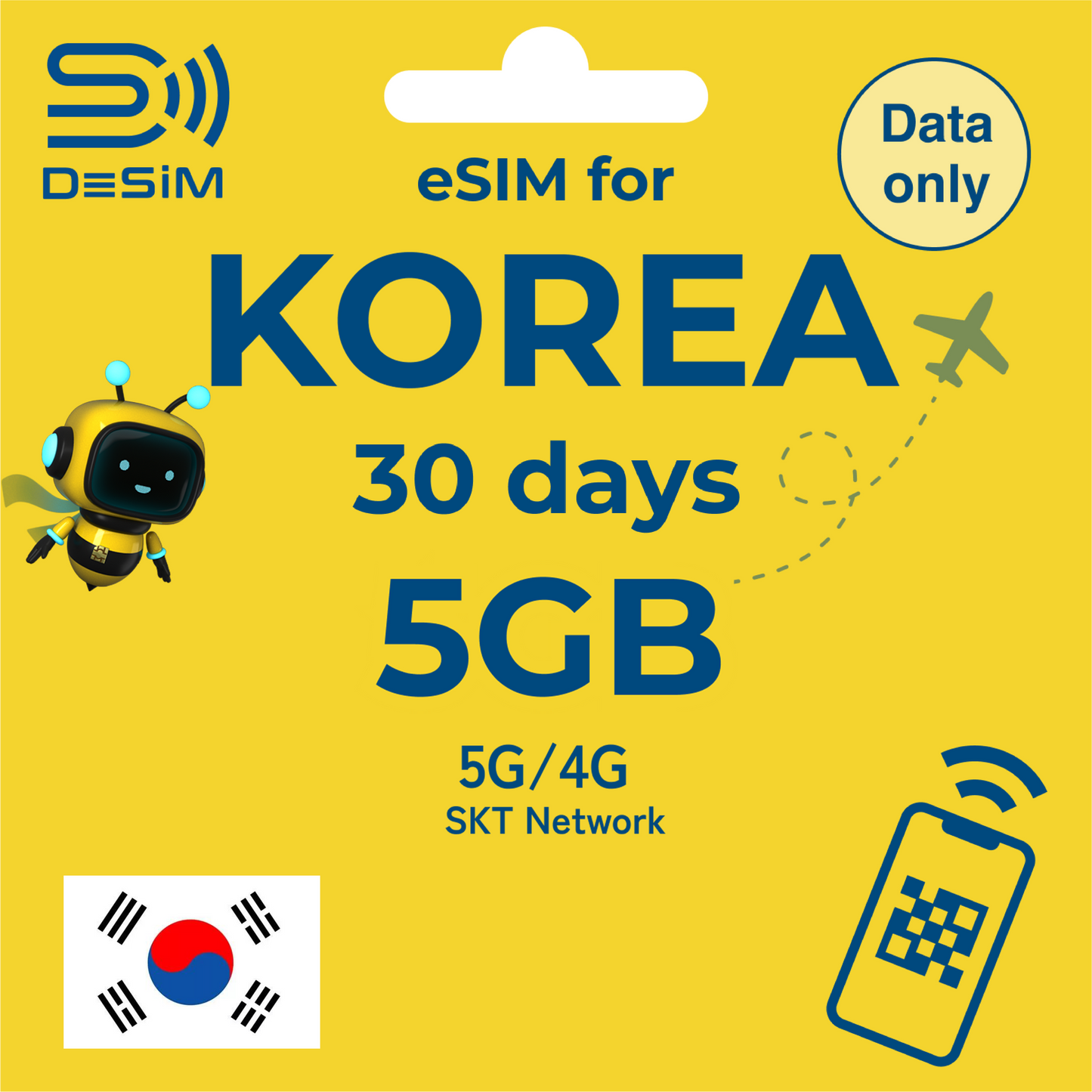 KOREA eSIM for Long