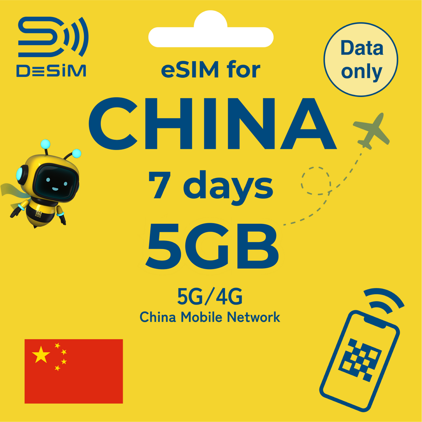 CHINA eSIM for Short