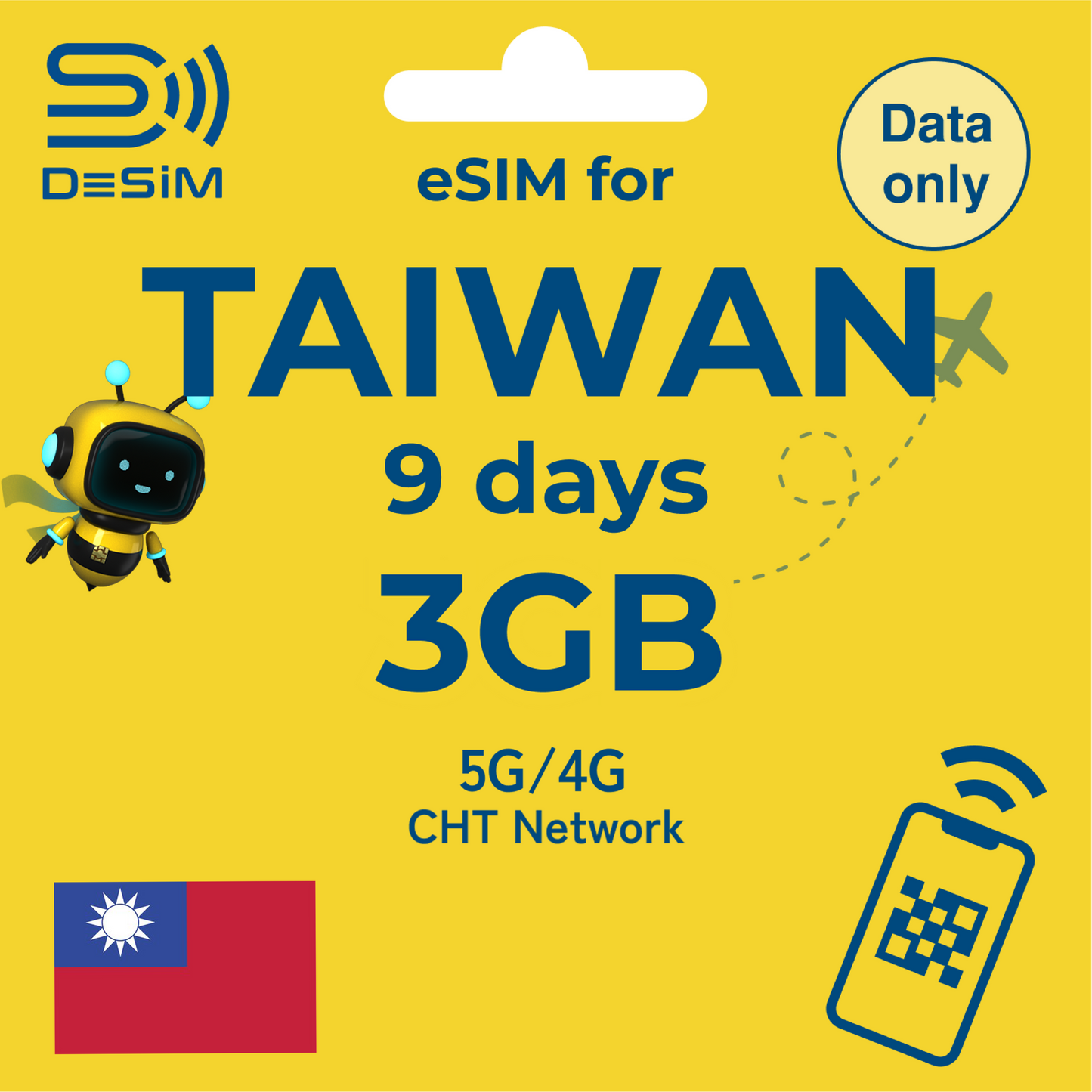 TAIWAN eSIM for Short TOTAL