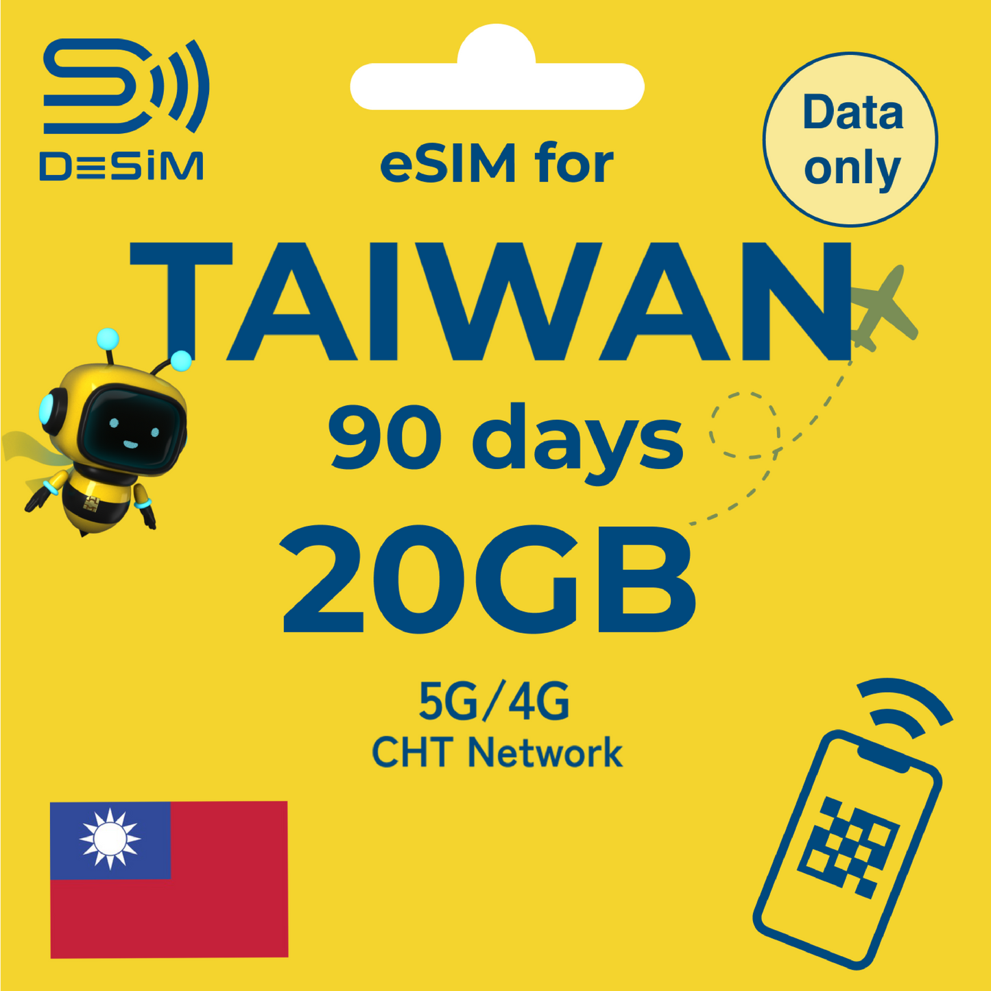 TAIWAN eSIM for Long Term