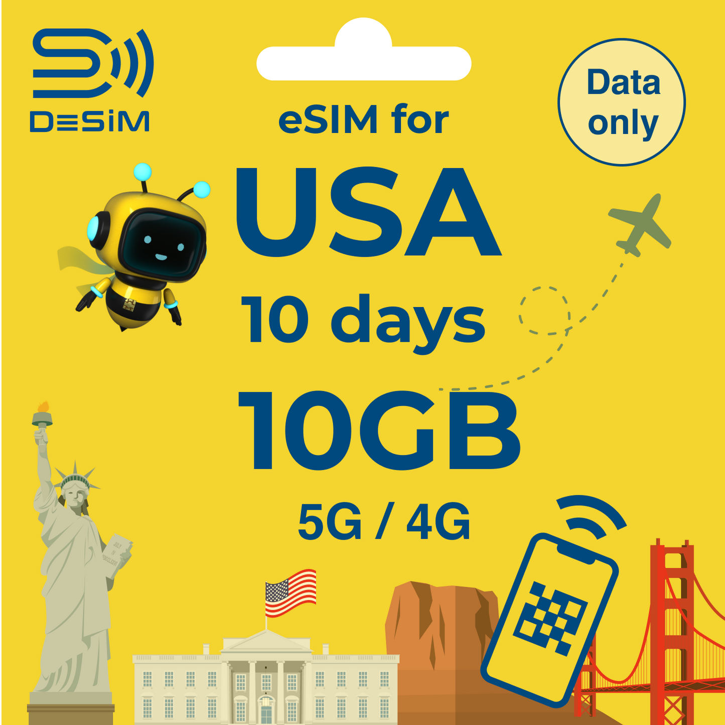 USA eSIM for Short