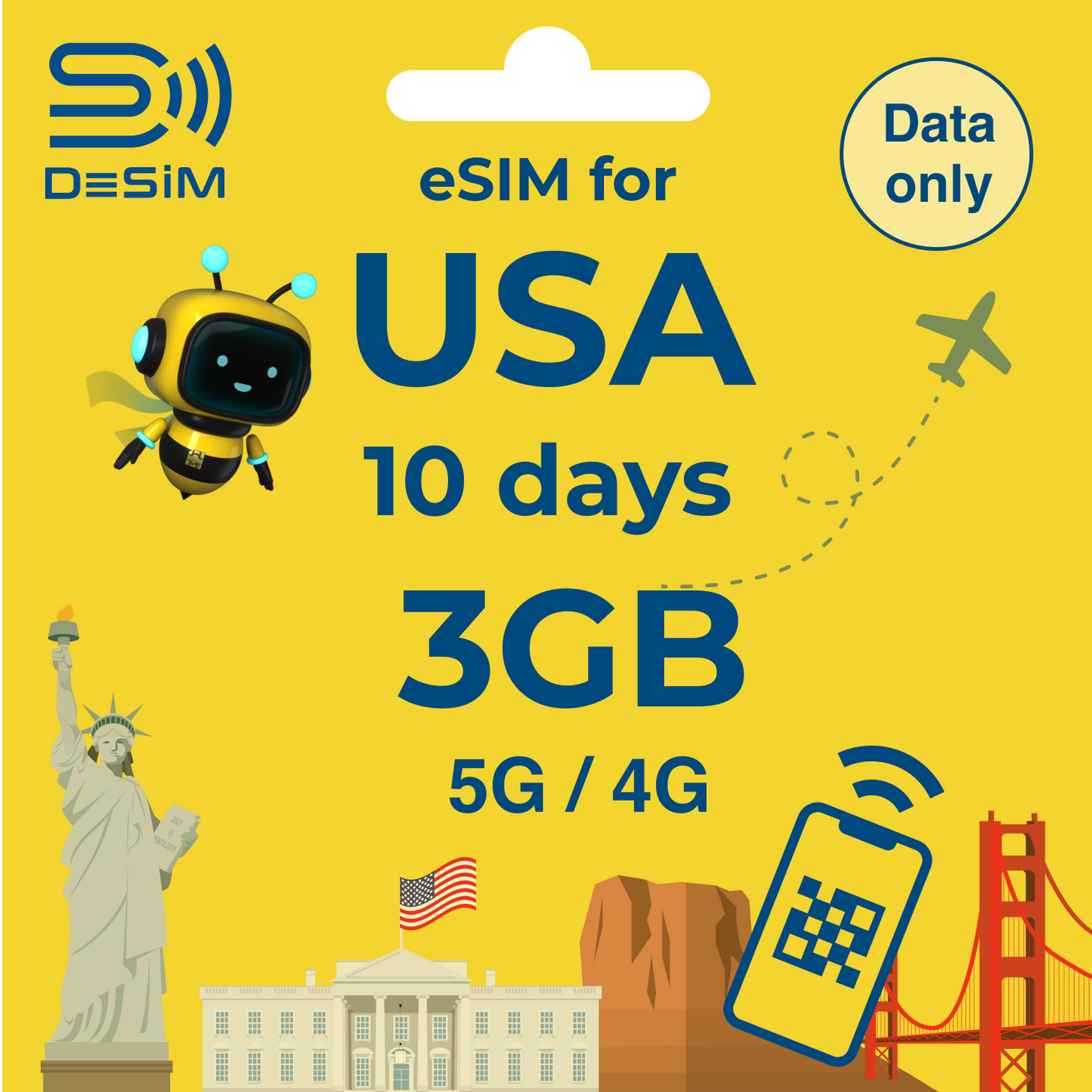 USA eSIM for Short